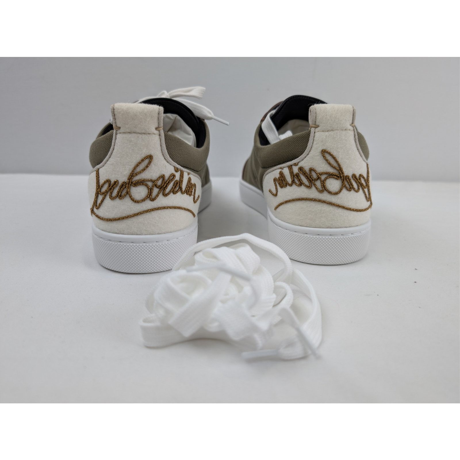 Christian Louboutin o1rshd1 Fun Louis Junior Flat Sneakers in Multicolor Size US 10 / EU 43 - 11 Thumbnail