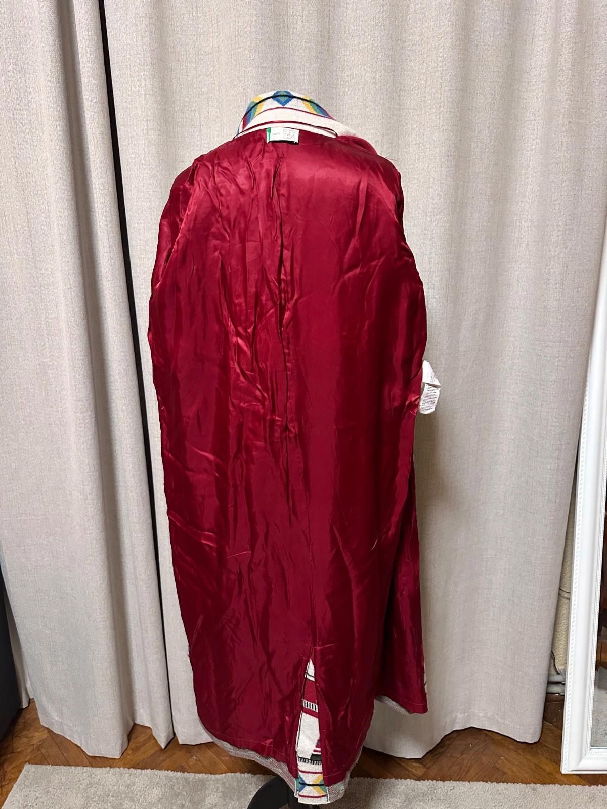 United Colors Of Benetton United Colors of Benetton x Stella Jean Cashmere Wool Coat Size S / US 4 / IT 40 - 9 Thumbnail