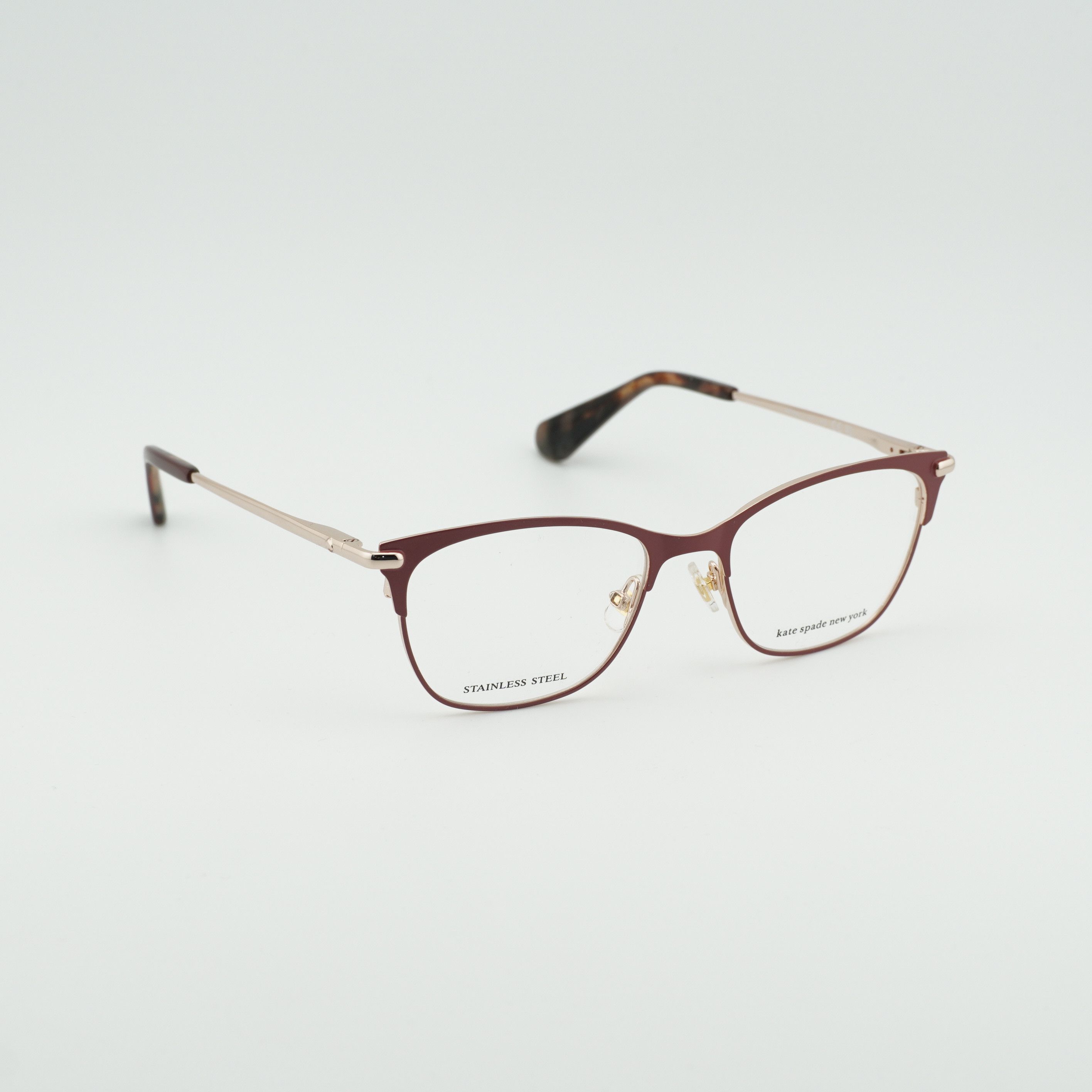 Kate Spade Kate Spade BENDALL 0LHF 00 Eyeglasses Burgundy 50mm Size ONE SIZE - 6 Thumbnail