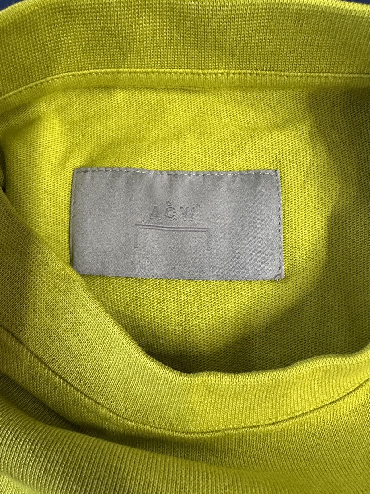 A Cold Wall T-shirt Bright Yellow - Men’s Small
