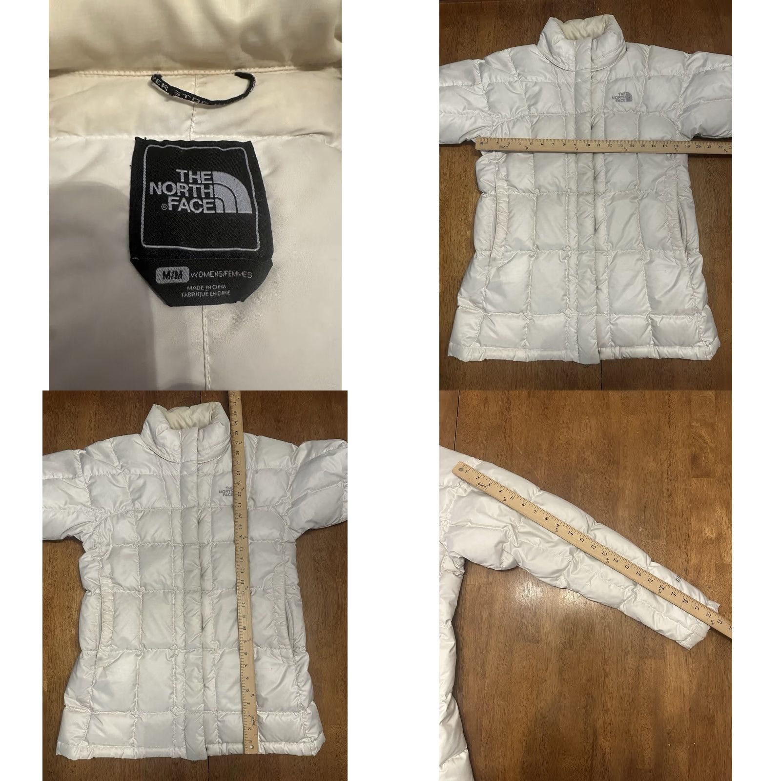 The North Face The North Face 600 Puffer Jacket Women's Medium White Parka Size M / US 6-8 / IT 42-44 - 8 Thumbnail