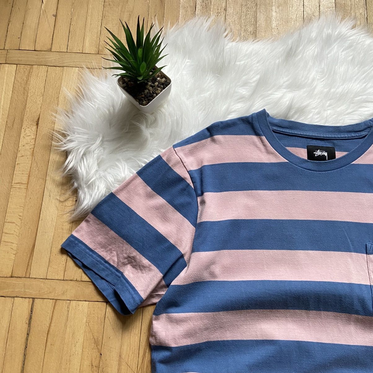 Stussy 📌 Stussy Pocket Striped T-Shirt Large Size US L / EU 52-54 / 3 - 2 Thumbnail