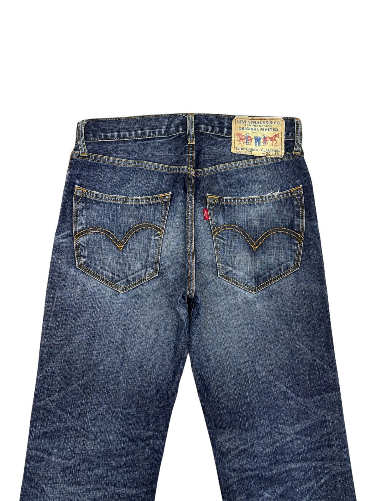 Levi's Levis 502 Reproduction Denim Jeans Size US 30 / EU 46 - 6 Thumbnail