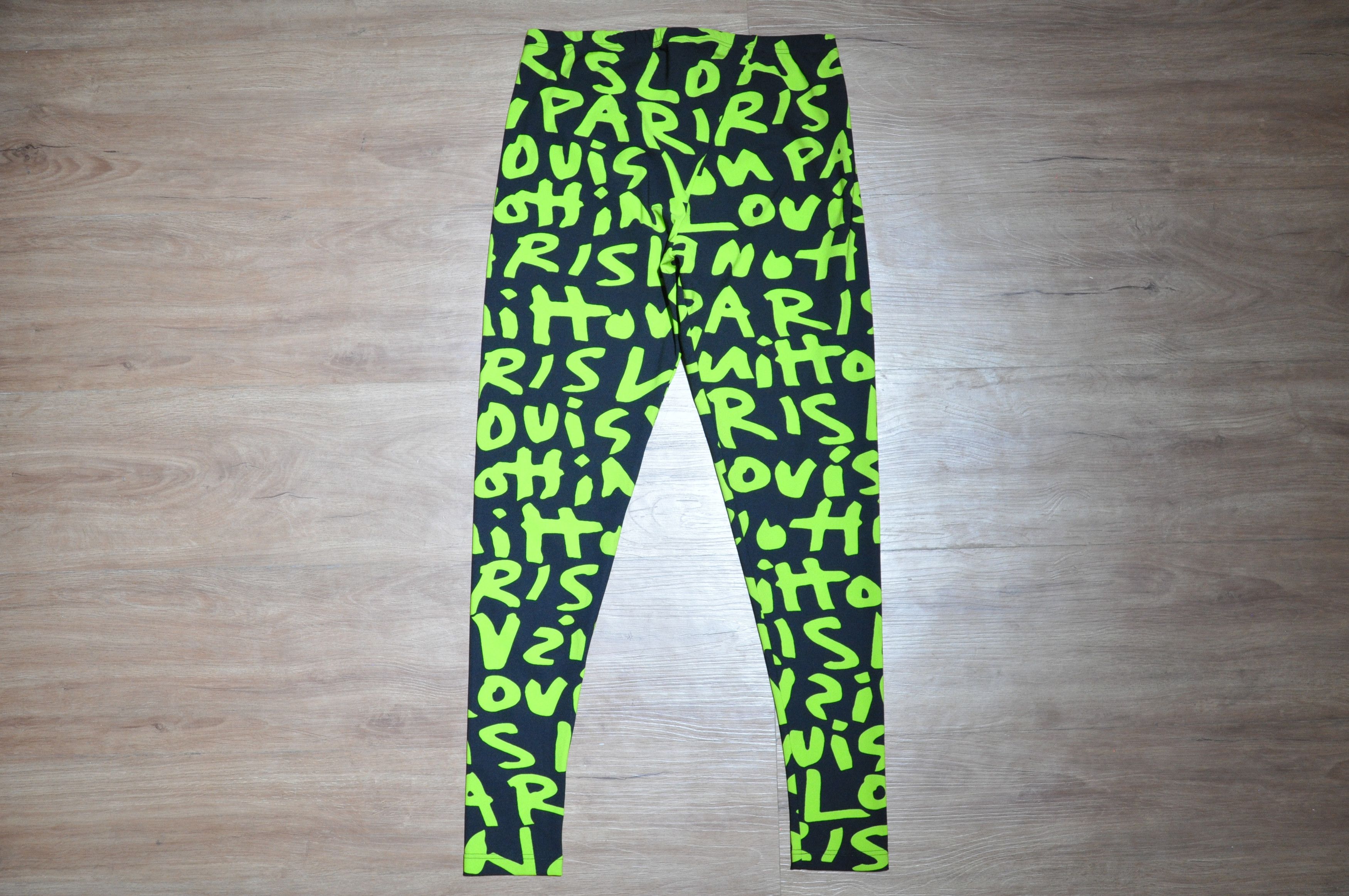 Louis Vuitton LV - MJ - Stephen Sprouse - S/S 09 - Graffiti Leggings Size 26" / US 2 / IT 38 - 4 Thumbnail