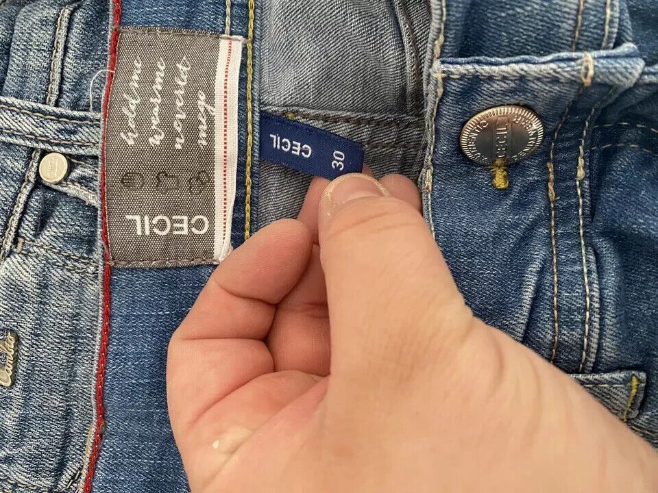 Other Cecil Denim Jeans Blue Size 30 Sk2411 Size 30" / US 8 / IT 44 - 3 Thumbnail