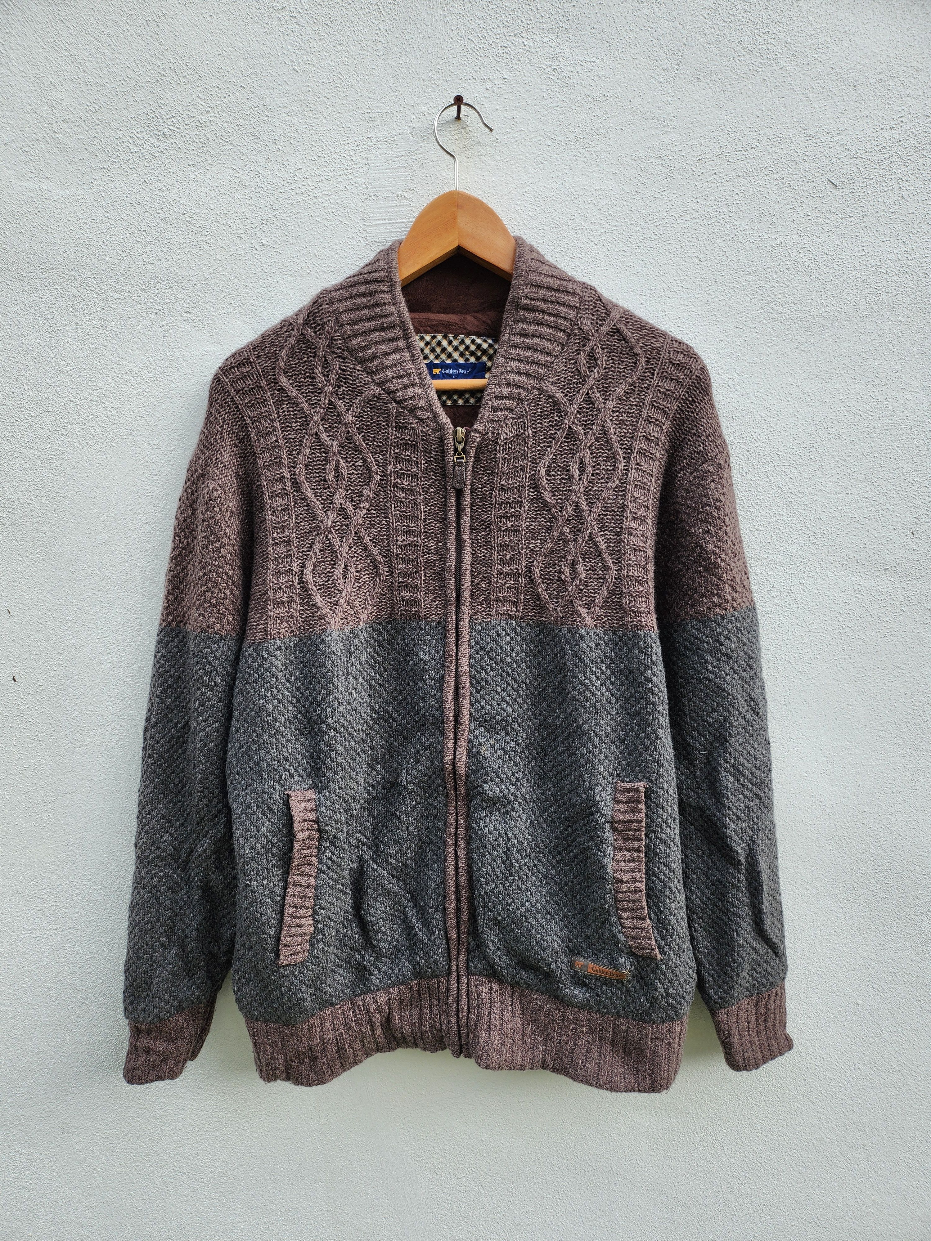 Golden Bear × If Six Was Nine × Japanese Brand 💥Nice Golden Bear Zipper Bomber Jacket Size US L / EU 52-54 / 3 - 1 Thumbnail