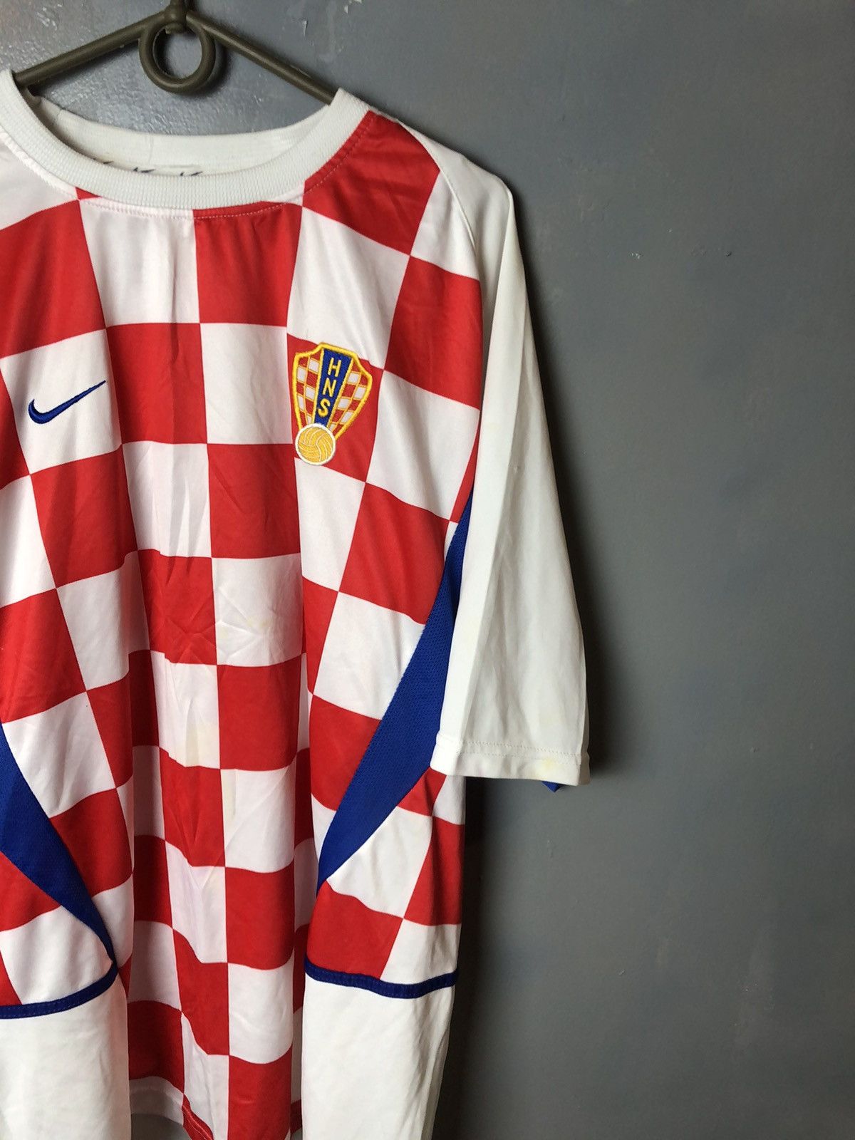 Vintage Vintage soccer jersey Nike Croatia 🇭🇷 Size US XL / EU 56 / 4 - 2 Thumbnail