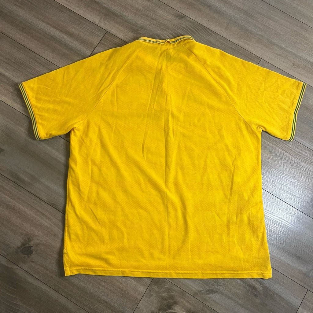 Nike Nike Brasil Yellow Athletic Casual Polo Men XXL Bin L-112 Size US XXL / EU 58 / 5 - 6 Thumbnail