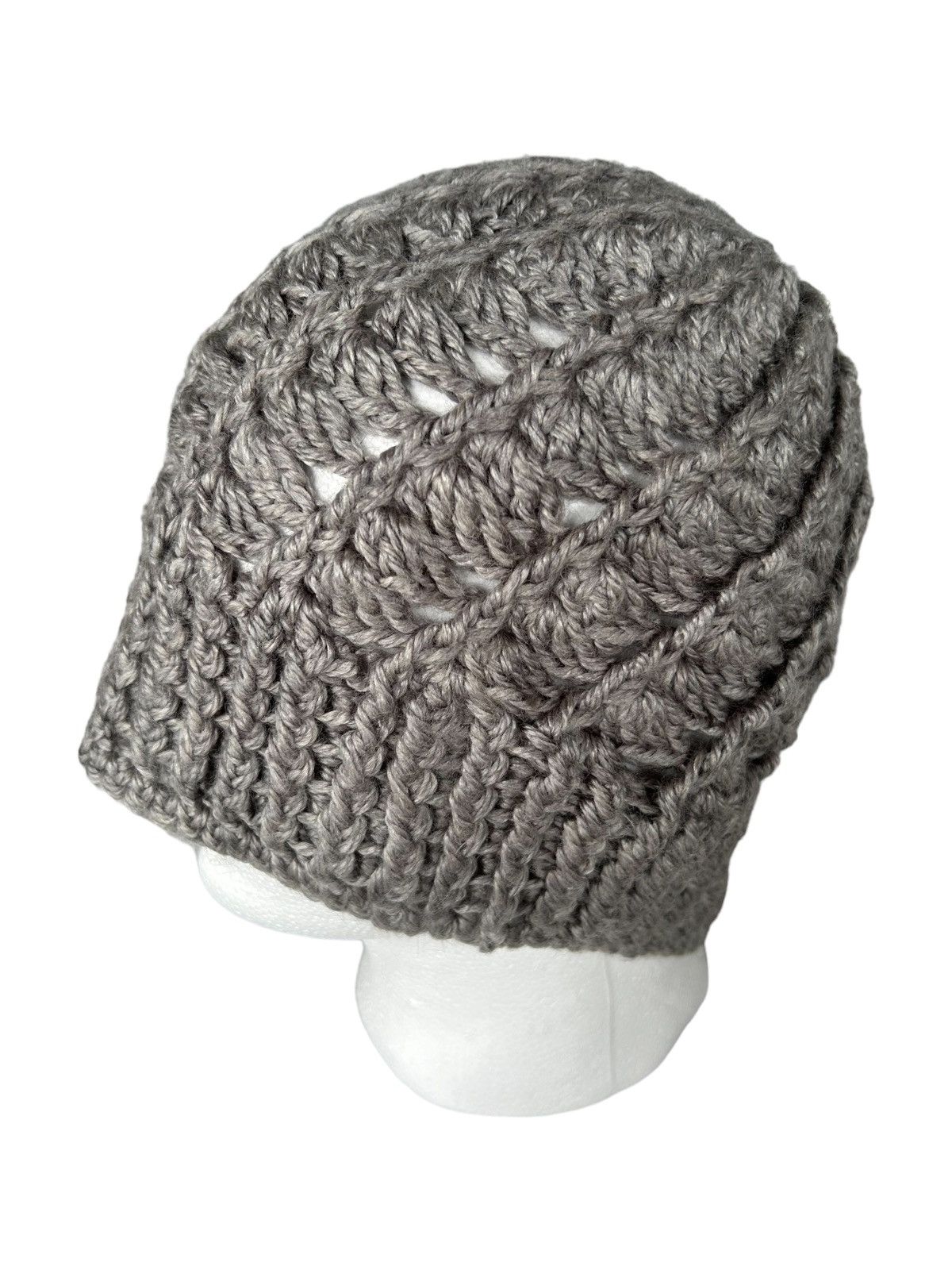 14th Addiction × Japanese Brand Handmade Corchet Knitted Beanie Hats Size ONE SIZE - 1 Thumbnail