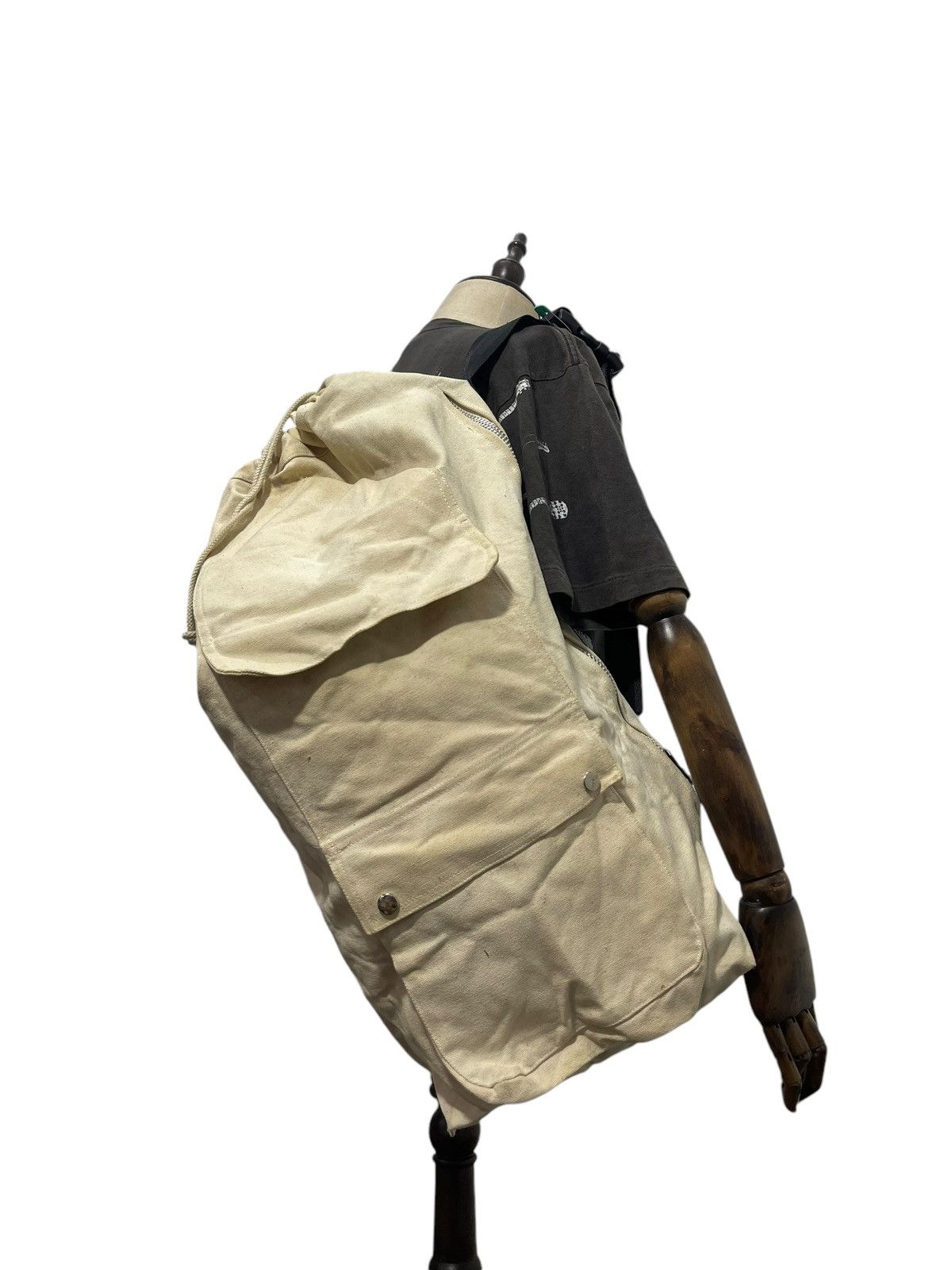 Army Bag Style Gomme H Ex Yohji Cotton Canvas 1🟩0