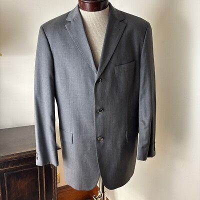 Hugo Boss Hugo Boss Rosselini Movie Blazer Sport Coat Pure Wool 3 Butt Size 40R - 2 Thumbnail