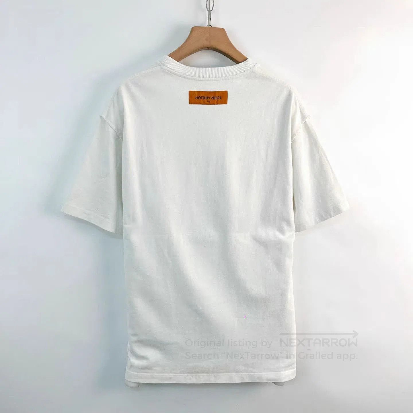 Louis Vuitton White XL Short Sleeve Graphic T-Shirt. Size US XL / EU 56 / 4 - 2 Thumbnail