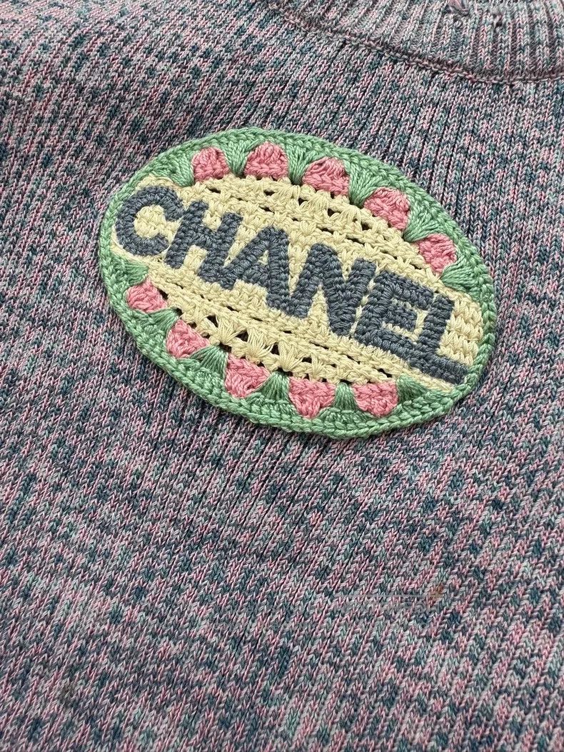 Chanel Chanel Purple knitted vest and long skirt Size XS / US 0-2 / IT 36-38 - 3 Thumbnail