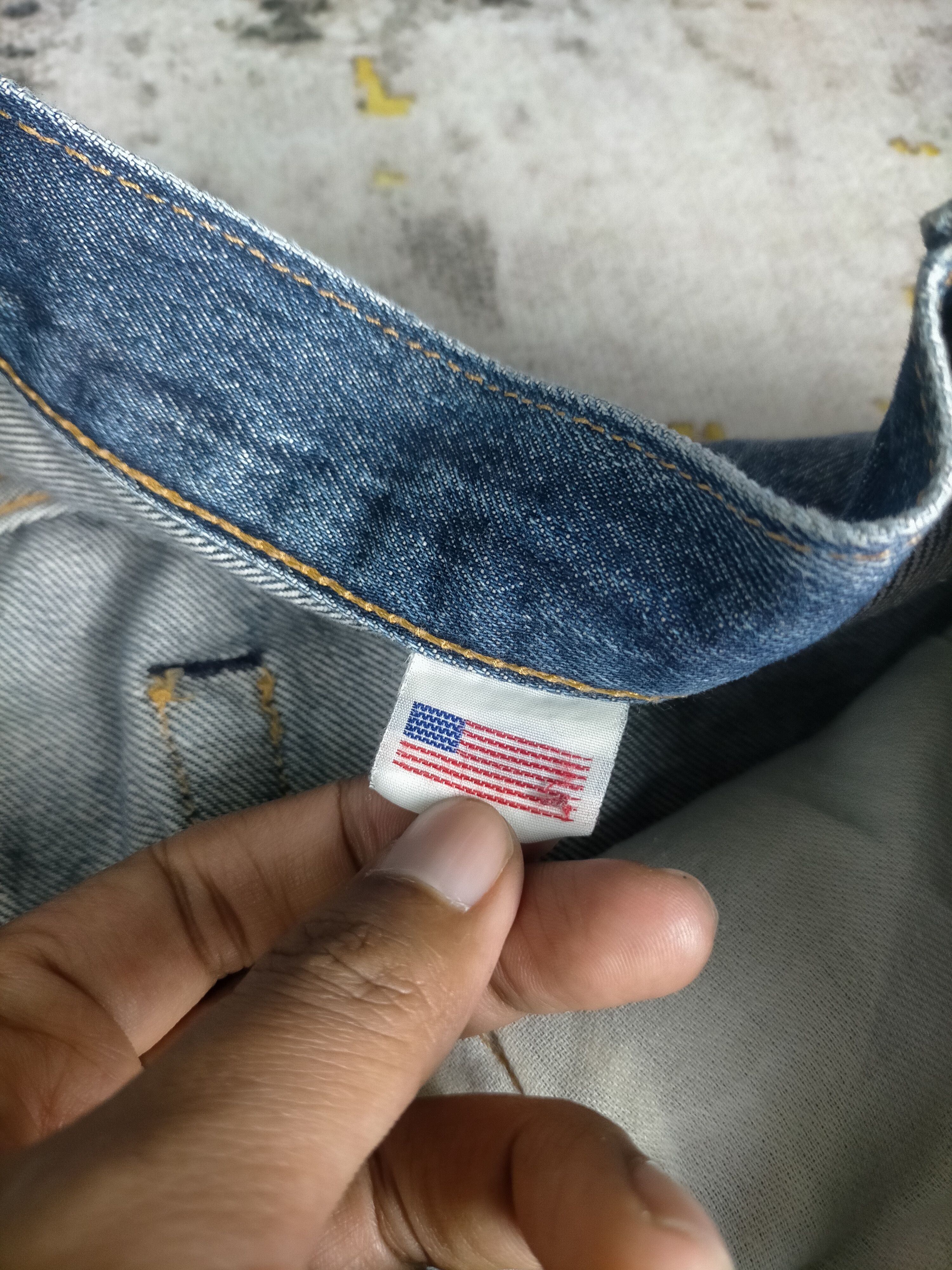 Levi's Vintage Clothing 🔥 Vintage Levis 501 Big E Selvedge Distressed Jeans Size US 30 / EU 46 - 8 Thumbnail