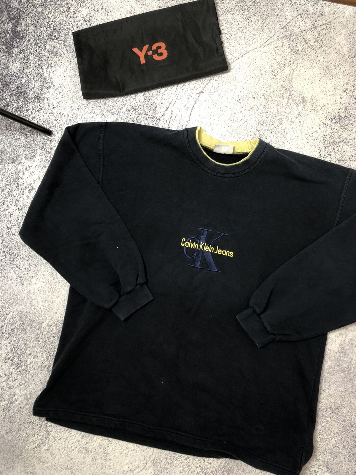 Calvin Klein Vintage men’s sweater Calvin Klein jeans very retro y2k dril Size US XL / EU 56 / 4 - 3 Thumbnail