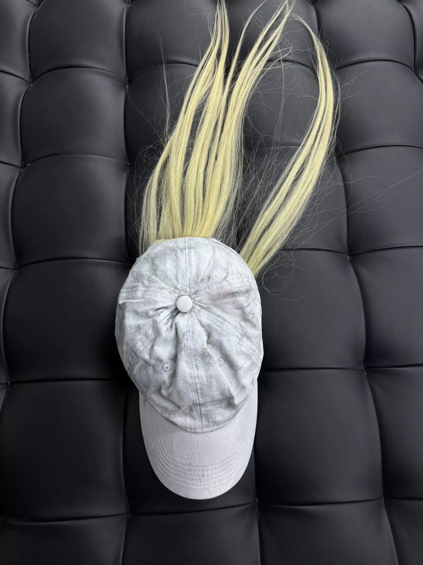 P.L.N. P.L.N Unique White Hair Cap Size ONE SIZE - 1 Thumbnail