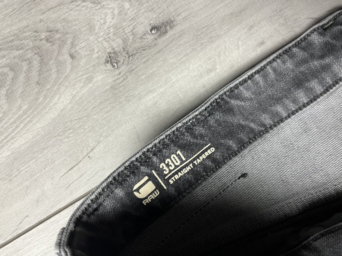 G-Star G star raw denim jeans 3301 straight tapered size 31/32 Size US 31 - 4 Thumbnail