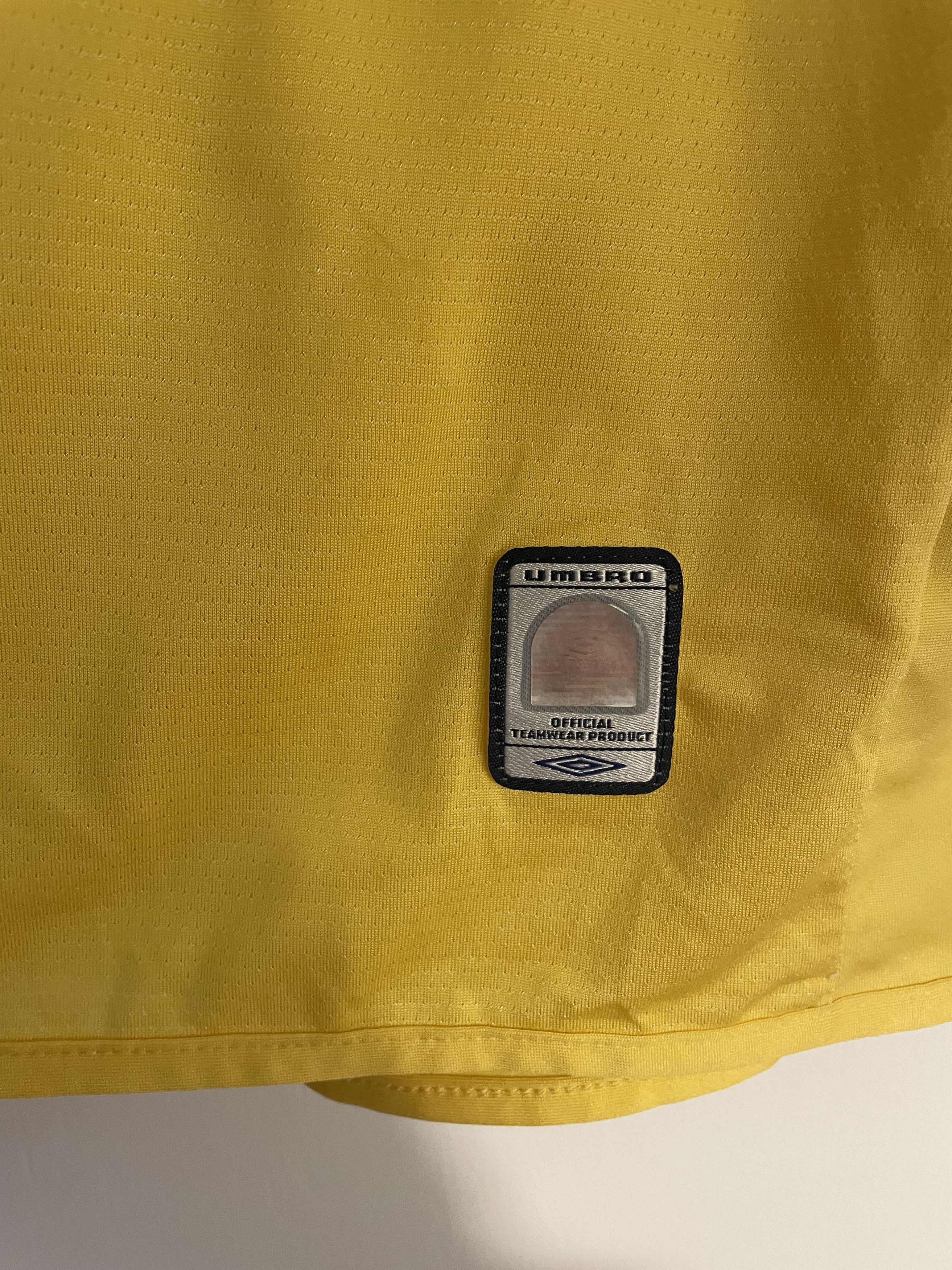 Umbro Umbro Yellow Vapa Tech Jersey Size US M / EU 48-50 / 2 - 5 Thumbnail