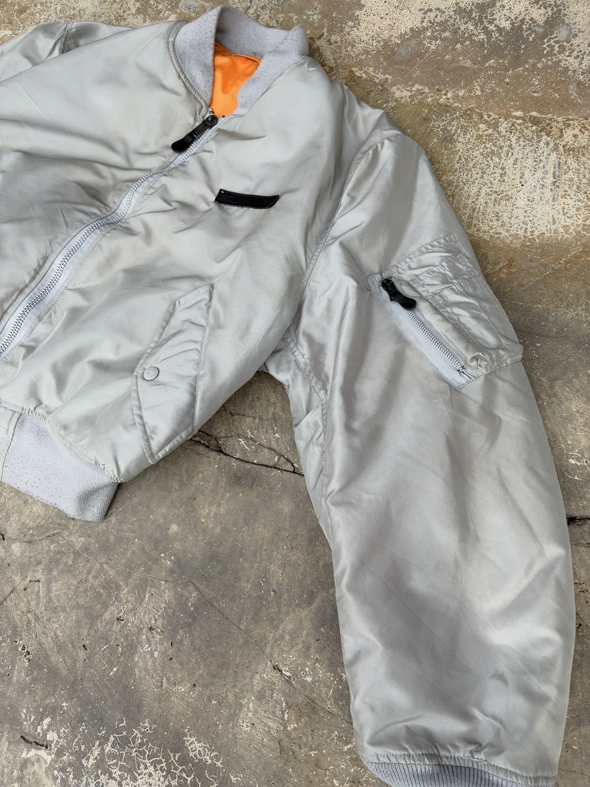 Avirex × Vintage Vintage Avirex Ma-1 Intermediate Bomber Jacket Reversible Size US L / EU 52-54 / 3 - 9 Thumbnail