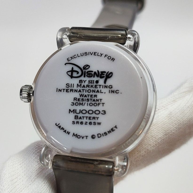Disney Disney Mickey Mouse Clear Case Watch Mickey Seconds Hand Size ONE SIZE - 3 Thumbnail