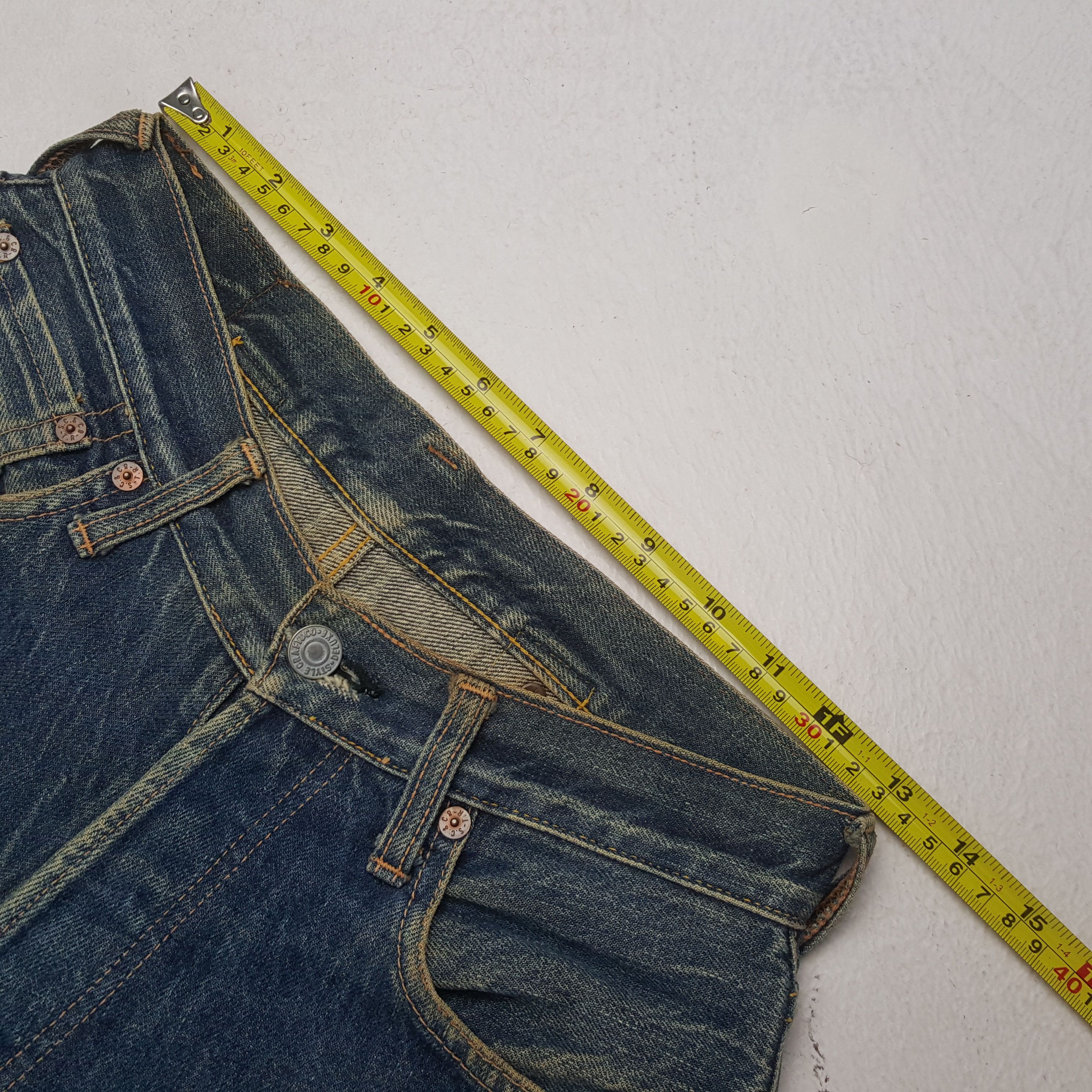 Evisu Vintage Evis Japanese Brand Daicock Custom Style Jeans RR11 Size US 26 / EU 42 - 7 Thumbnail