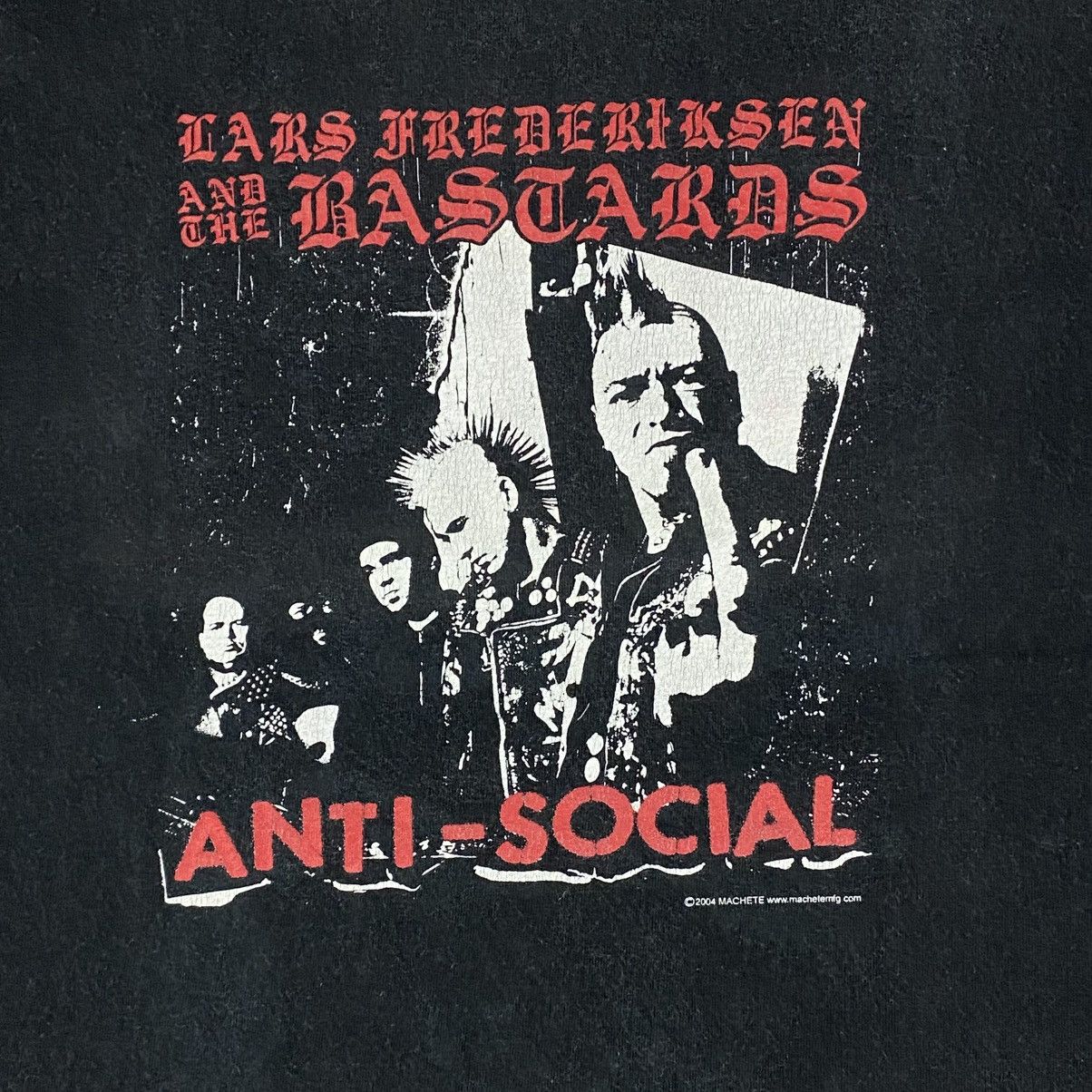 Band Tees × Delta × Vintage Vintage Y2K punk band lars frederiksen and the bastards Size US M / EU 48-50 / 2 - 2 Thumbnail