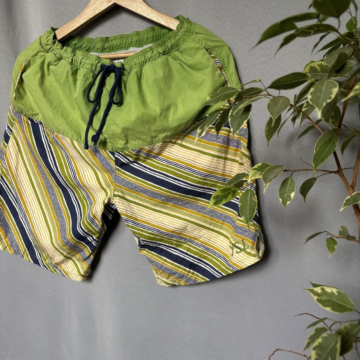 Yves Saint Laurent Yves Saint Lauren shorts large green luxury vintage rare Size US 34 / EU 50 - 1 Thumbnail