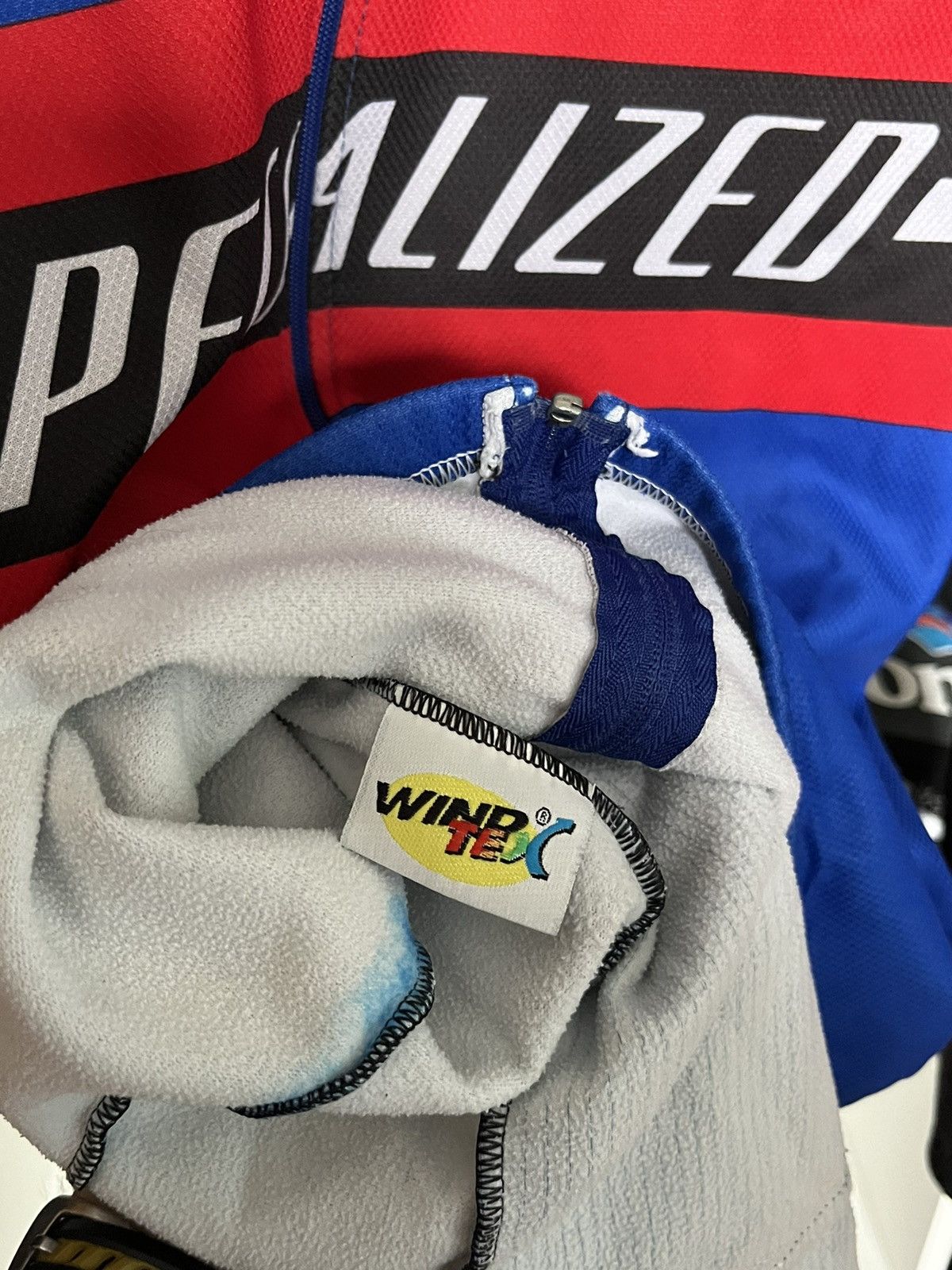 Vintage Mens Specialized long sleeve Cycling Jersey Cycle Vintage Size US L / EU 52-54 / 3 - 8 Thumbnail