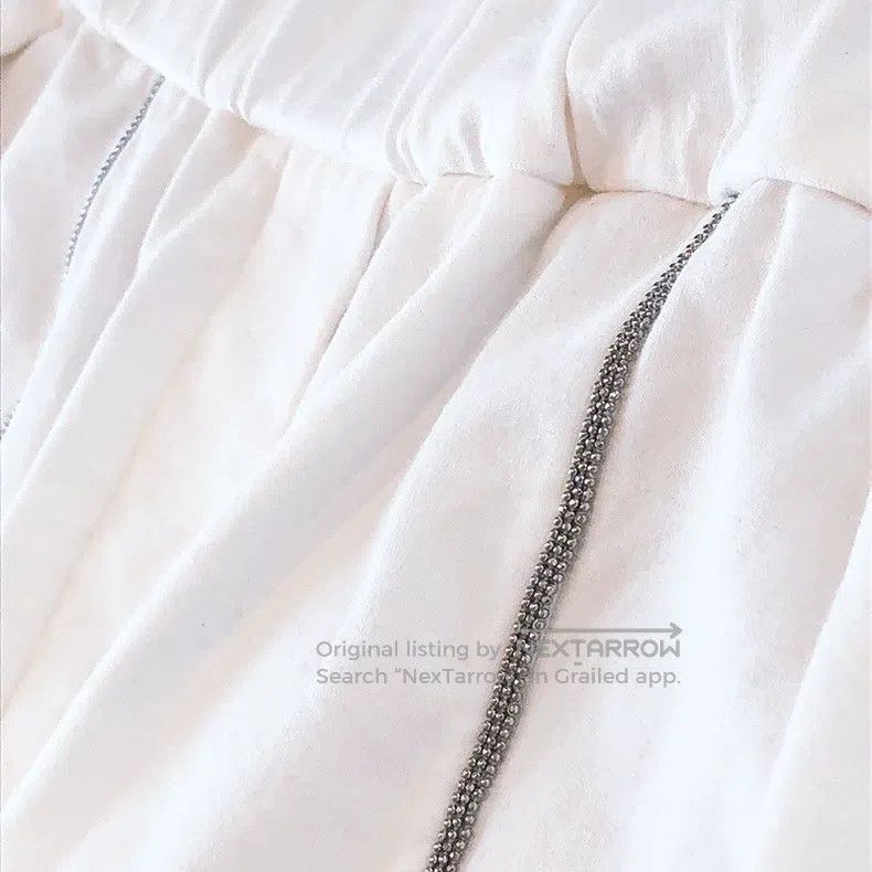 Other Brunello Cucinelli Beaded Decoration White Sports Set Size XS / US 0-2 / IT 36-38 - 6 Thumbnail