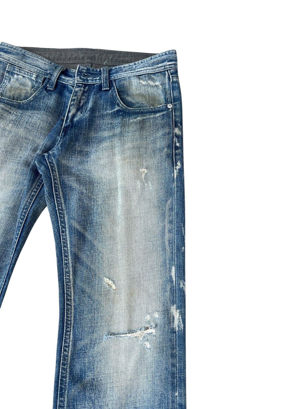 Neil Barrett Vintage Neil Barret Distressed Faded Denim Jeans Size US 29 - 7 Thumbnail