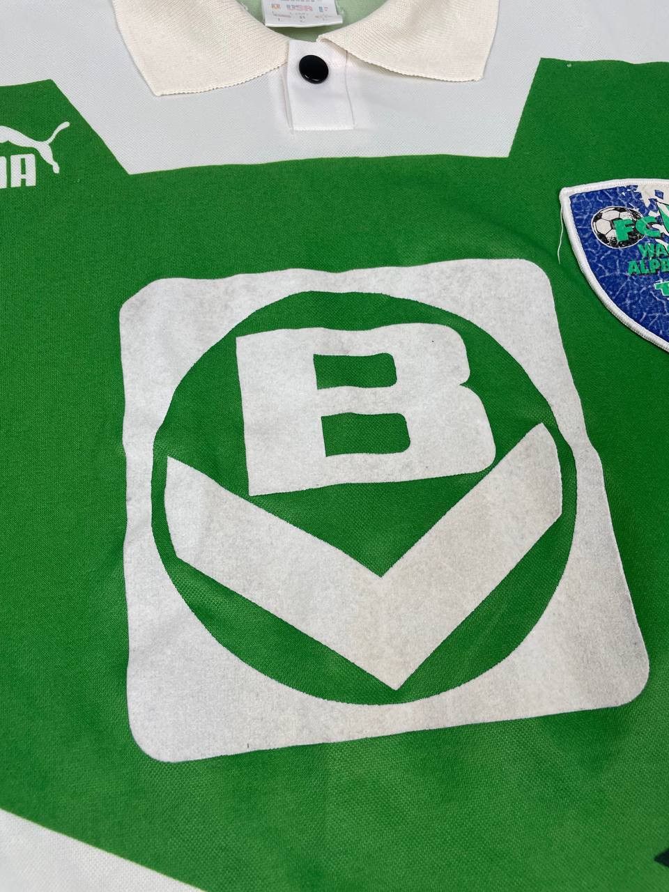 Puma Puma Wacker Alpbach 90s #7 Football Shirt Soccer Jersey Size US L / EU 52-54 / 3 - 4 Thumbnail