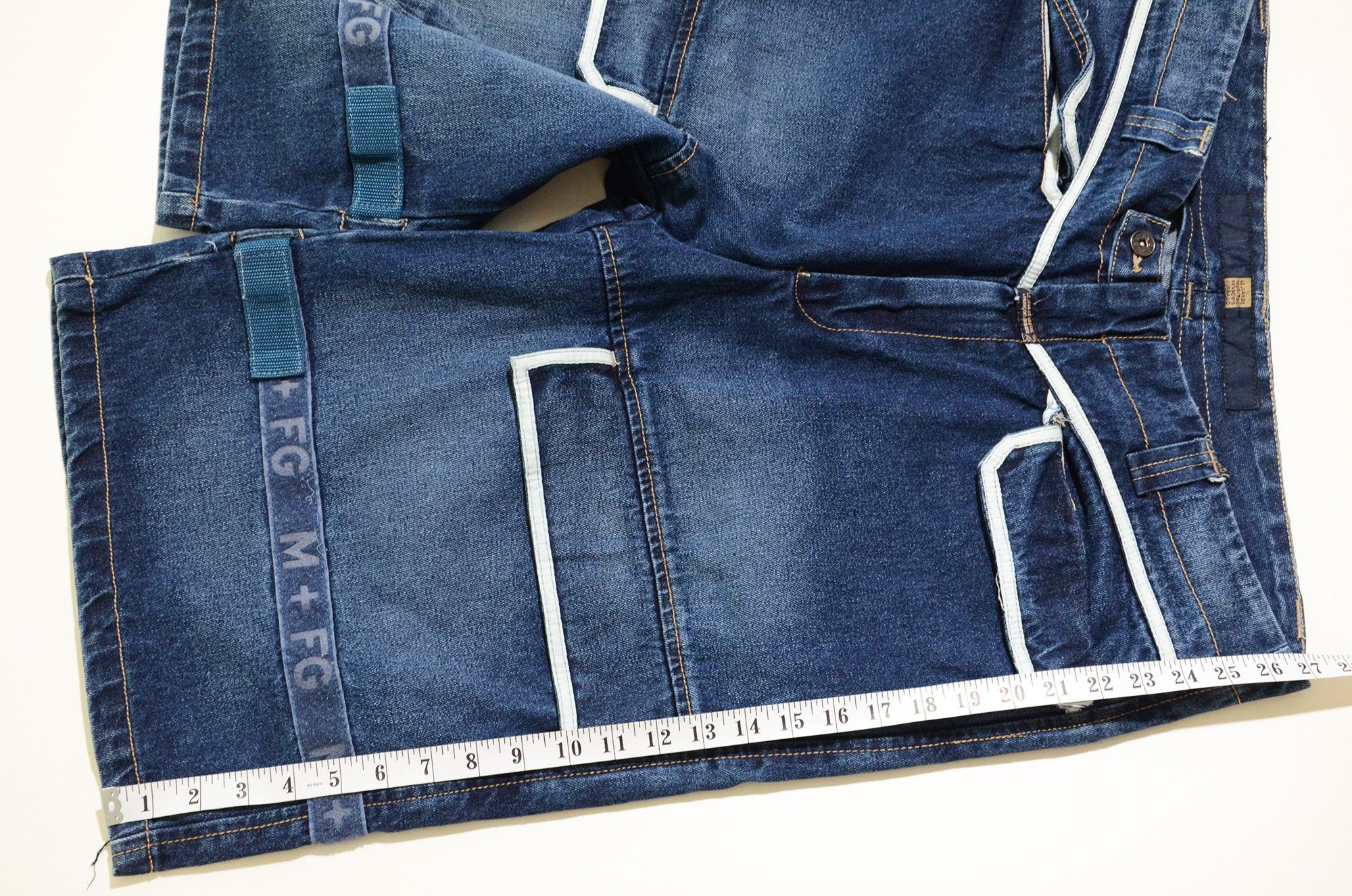 Marithe + Francois Girbaud M+FG Jorts Heavy Duty W38 Y2K Hiphop 2006 Craft Size US 38 / EU 54 - 15 Thumbnail