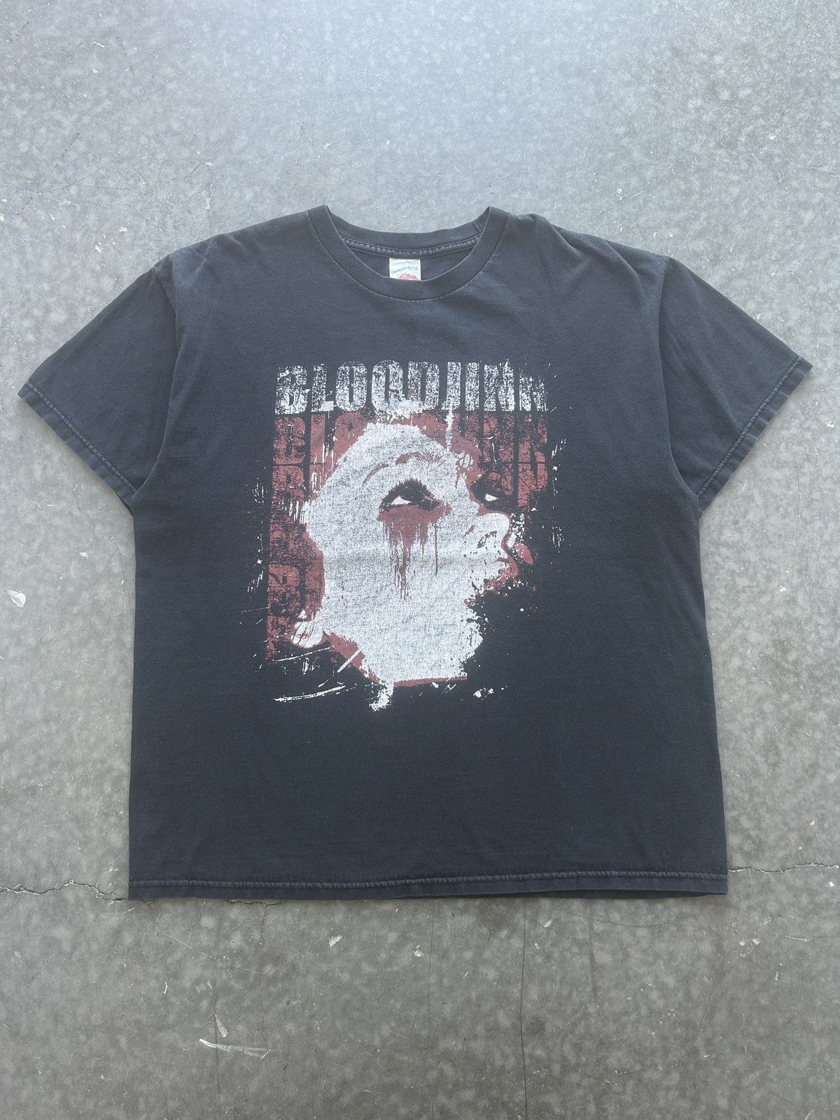 Unsound Rags × Vintage Vintage Y2K Bloodjinn Graphic Tee Metal Size US XL / EU 56 / 4 - 2 Thumbnail