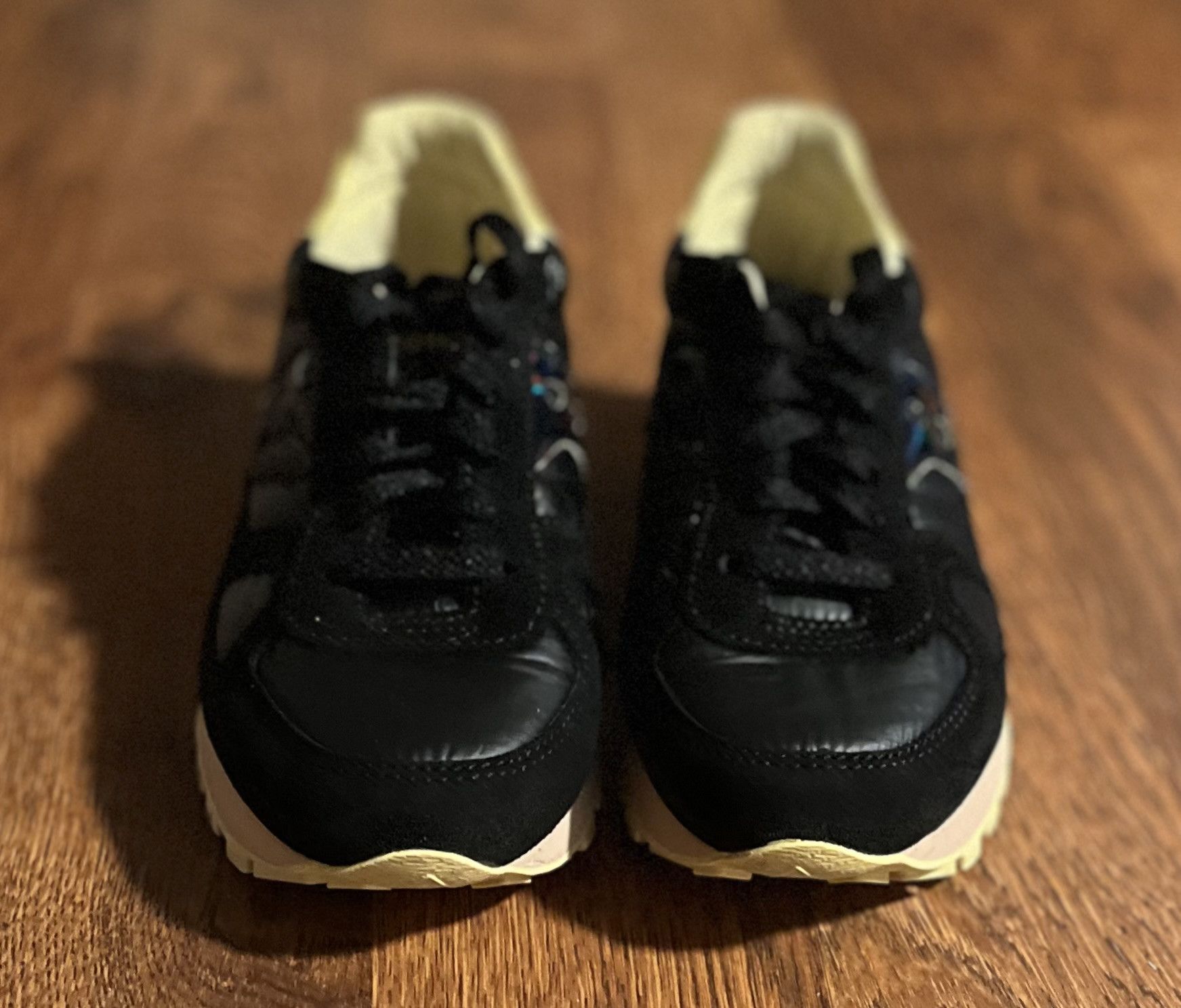 Saucony Saucony Shadow 500 Black Iridescent Sneakers Size US 6.5 / IT 36.5 - 4 Thumbnail