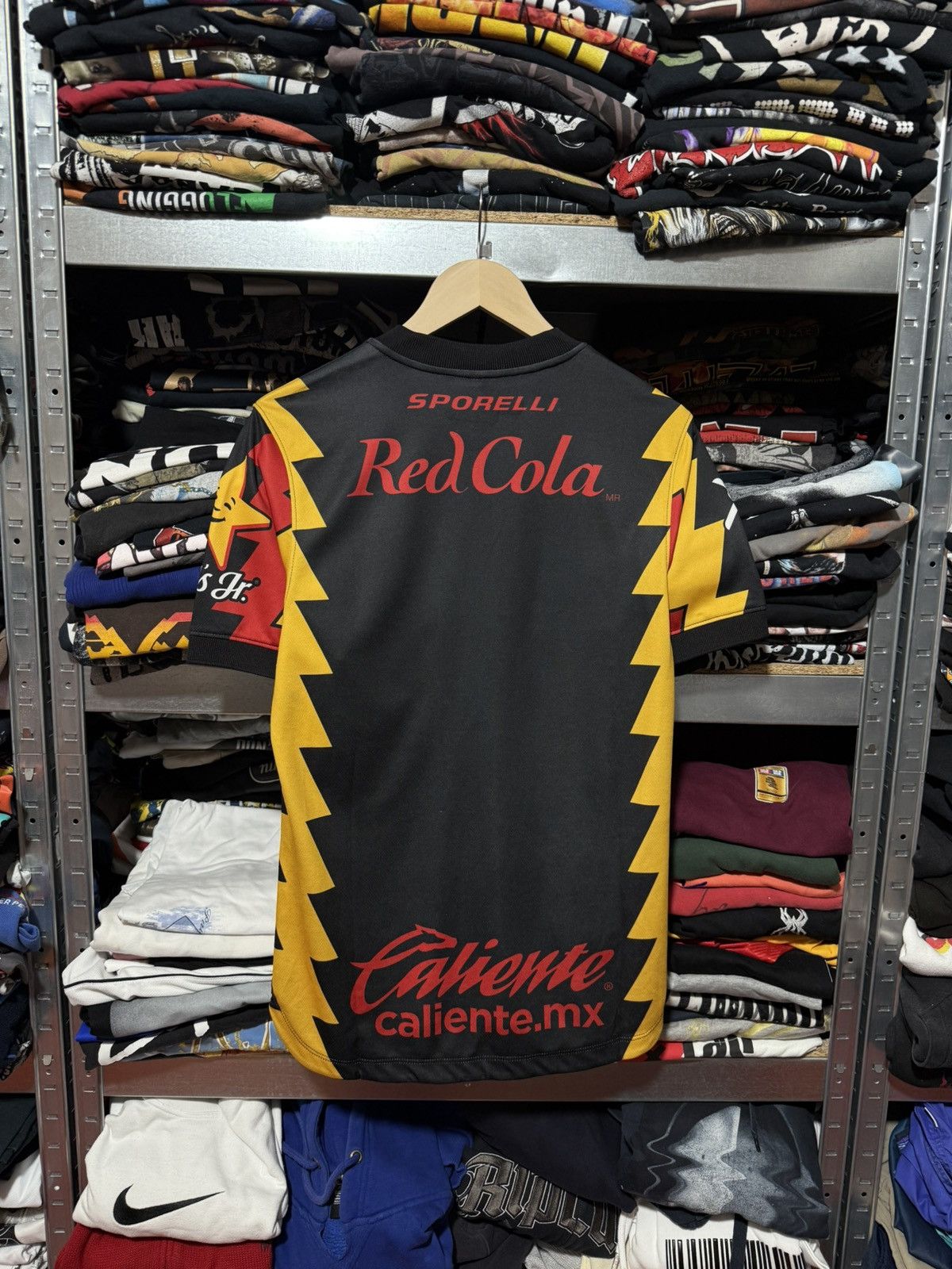 Vintage Sporelli Leones Negros 2022 2023 Home Soccer Football Jersey Size US M / EU 48-50 / 2 - 2 Thumbnail
