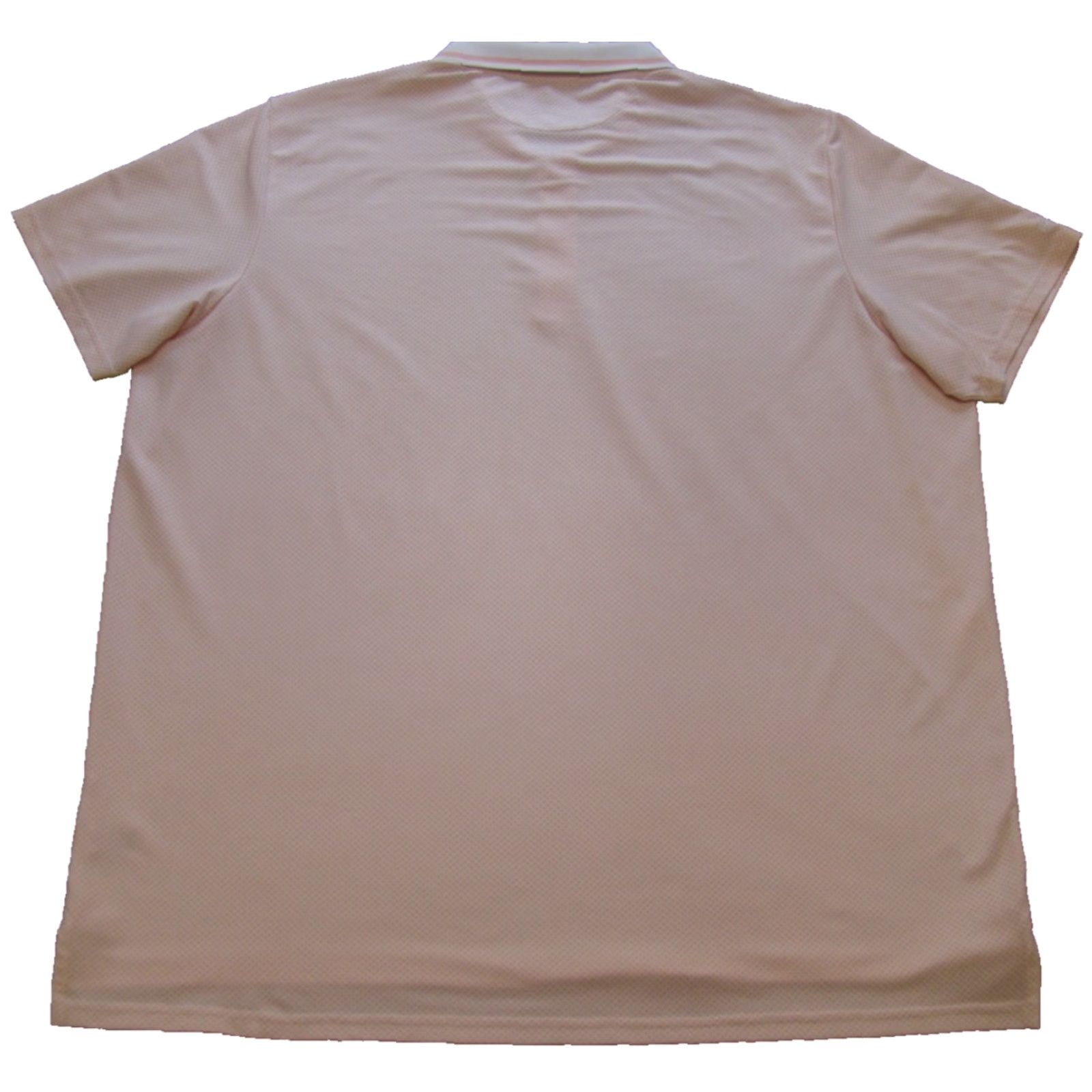 Bonobos Bonobos Polo Mens 2XL Short Sleeve Geometric Pink White Shirt Golf Regular Fit Size US XXL / EU 58 / 5 - 6 Thumbnail
