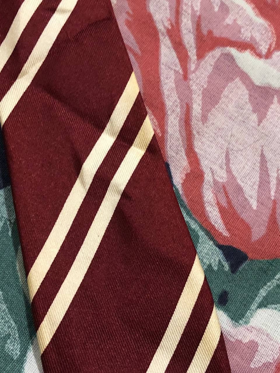 Yves Saint Laurent Vintage luxury Tie print Yves Saint Laurent Y2K One size Size ONE SIZE - 12 Thumbnail