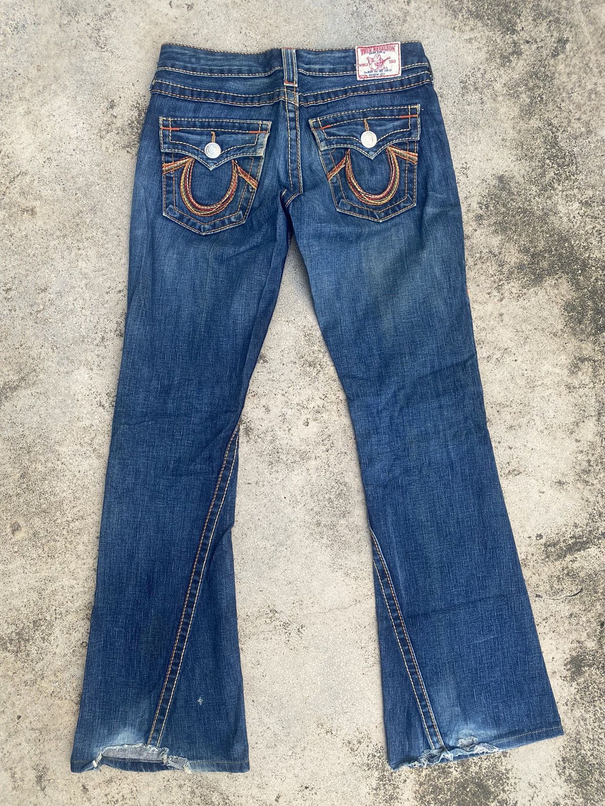 If Six Was Nine × Japanese Brand × True Religion Flare Jeans True Religion Bootcut Size US 30 / EU 46 - 16 Thumbnail