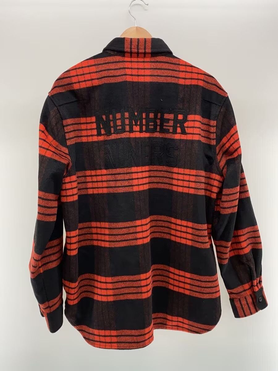 Number (N)ine Number Niners Plaid Wool Button Shirt Size US L / EU 52-54 / 3 - 2 Thumbnail