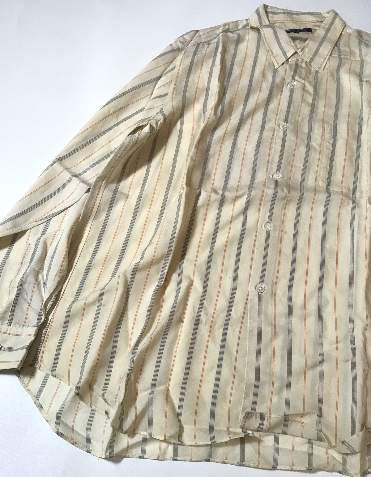 Comme des Garcons Cdg homme AD2005 flowy striped button up Size US L / EU 52-54 / 3 - 3 Thumbnail