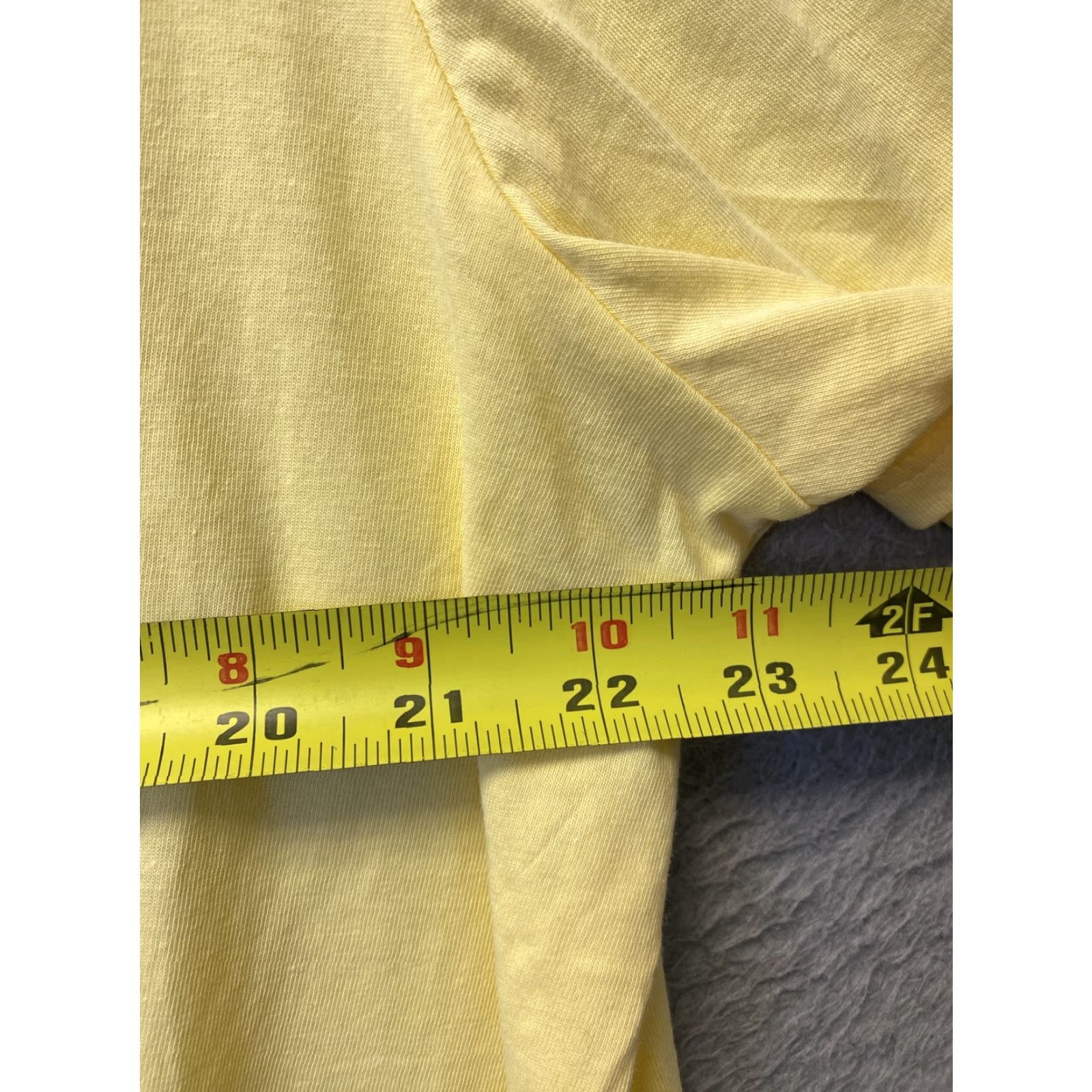 Nautica Nautica Tie Front Blouse Top Shirt Yellow XXL Crop Length /33-81 Size XXL / US 16-18 / IT 52-54 - 5 Thumbnail