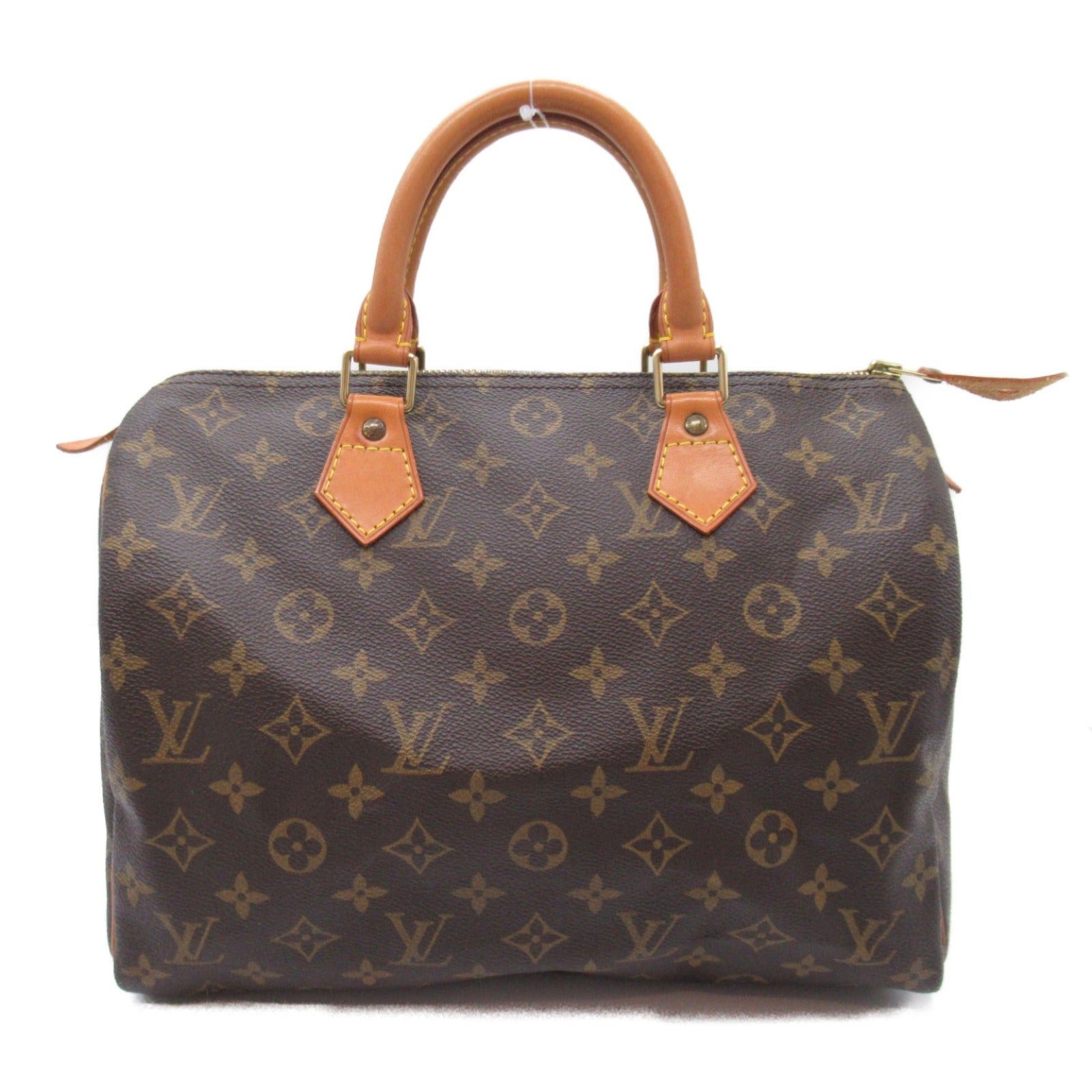 Louis Vuitton Louis Vuitton Speedy 30 Handbag Coated Canvas Monogram Brown Size ONE SIZE - 1 Thumbnail