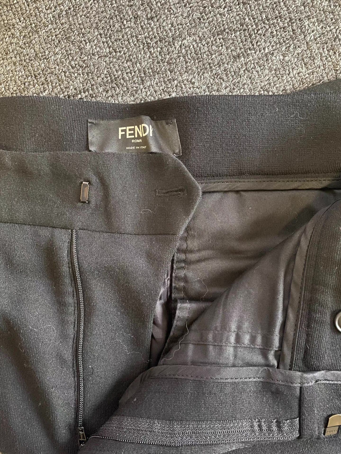 Fendi Fendi black casual pants Q4 Size US 34 / EU 50 - 5 Thumbnail