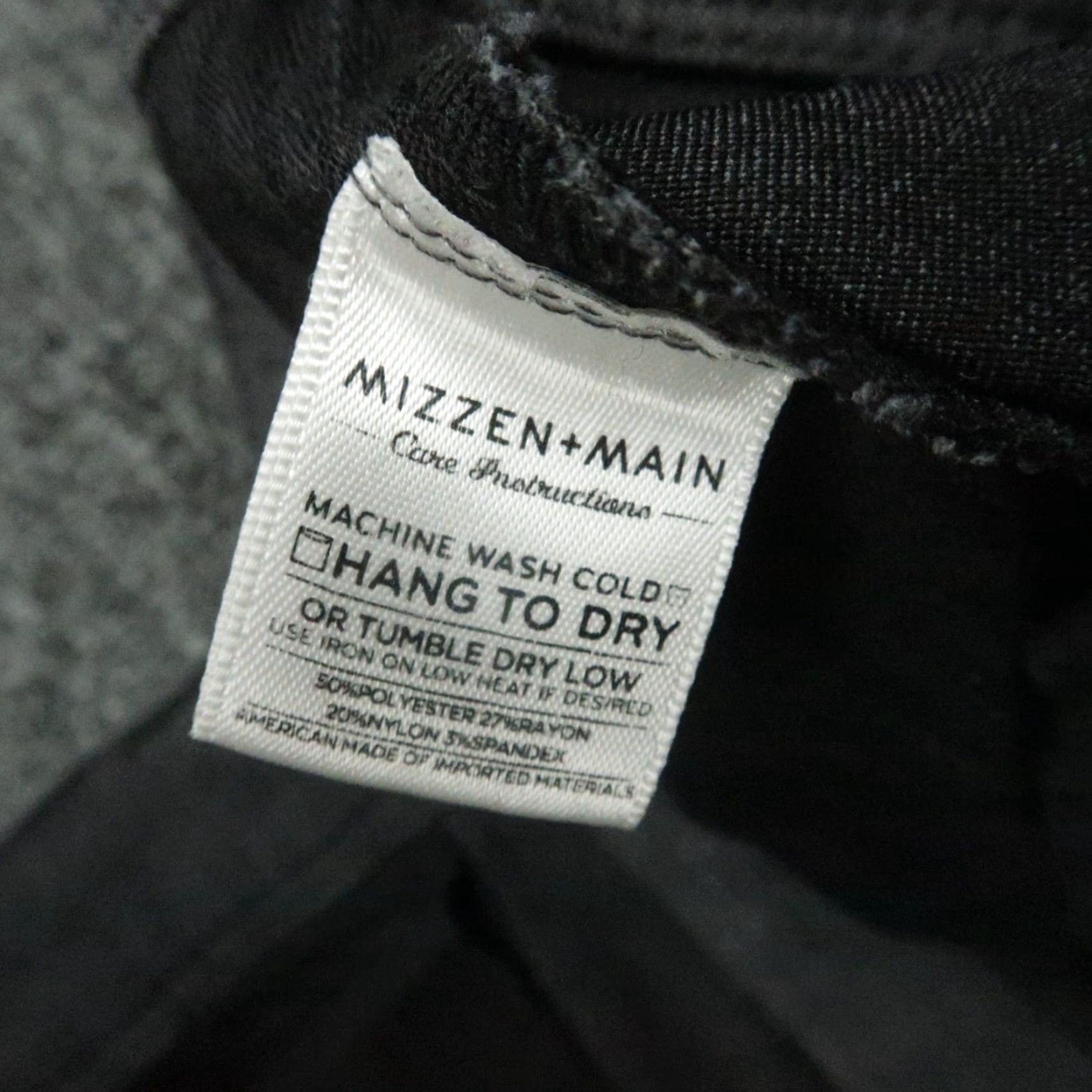Mizzen+Main Mizzen + Main Pants Men 32x32 Gray Performance Chino Straight Stretch Size US 32 / EU 48 - 5 Thumbnail