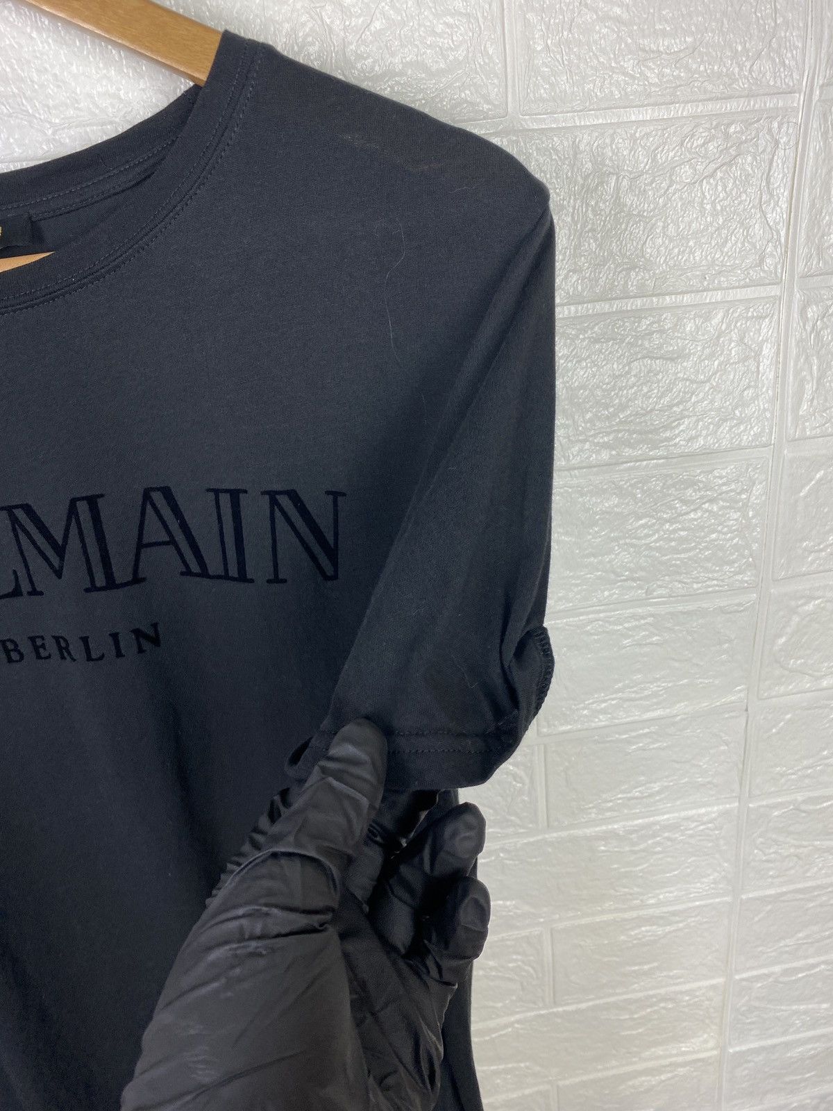 Balmain × H&M Balmain x H&M vintage t-shirt big logo womens Size L Size L / US 10 / IT 46 - 6 Thumbnail
