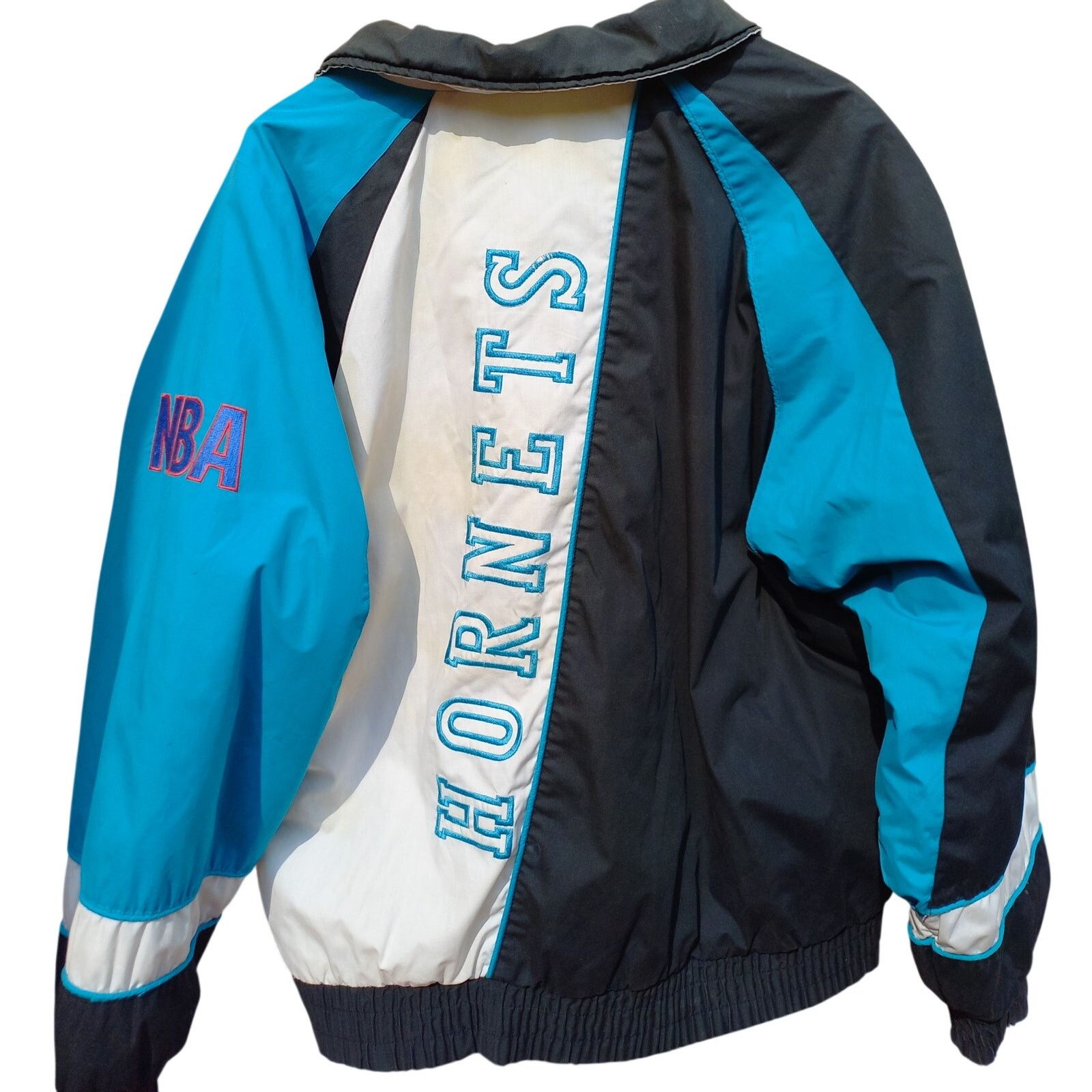 NBA × Starter Charlotte Hornets 90s PP Color Block puffer L teal NBA vtg Size US L / EU 52-54 / 3 - 2 Thumbnail