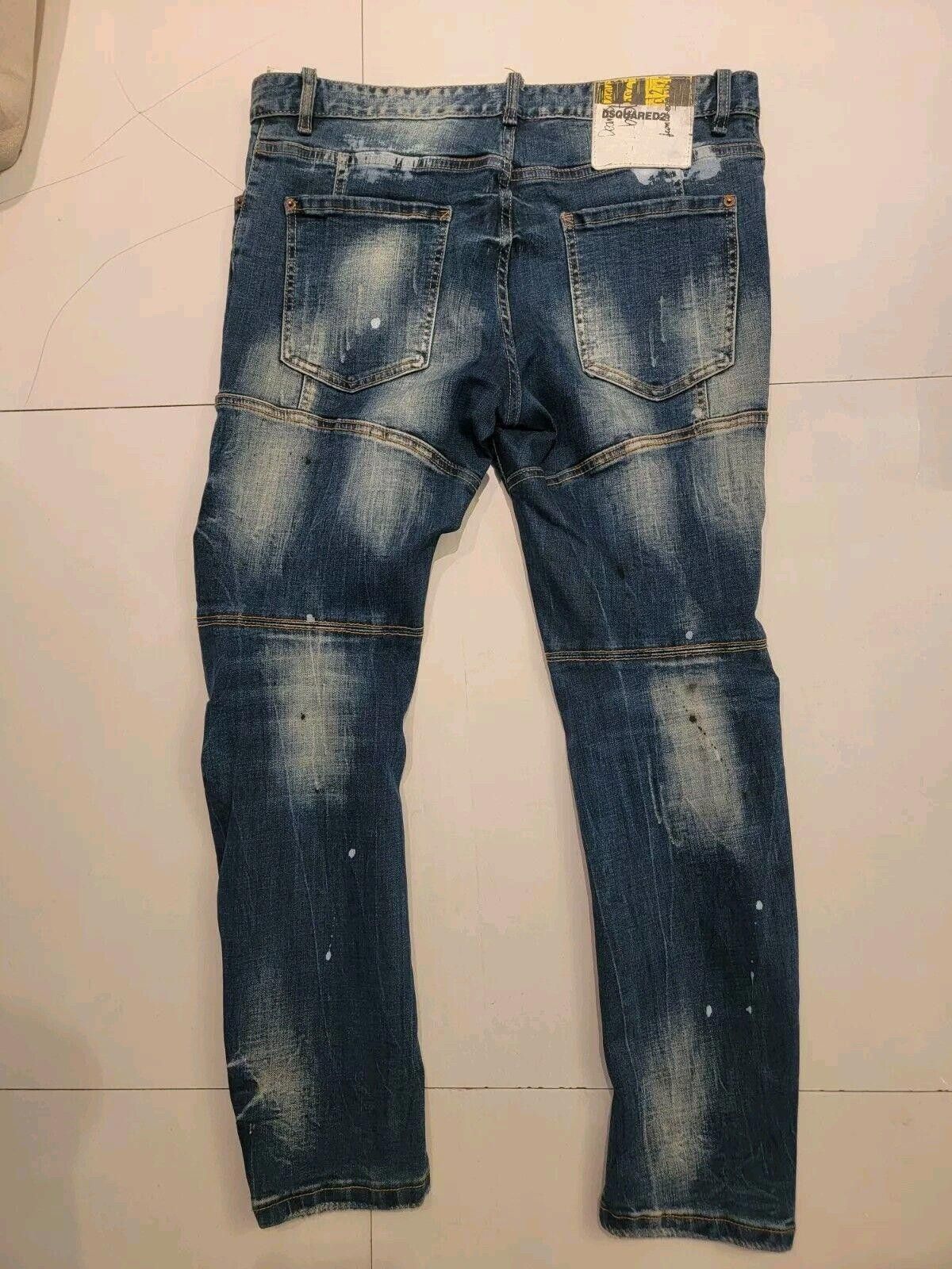 Polo Ralph Lauren POLO Ralph Mens Sullivan Slim Patchwork Denim Jeans Size US 31 - 8 Thumbnail