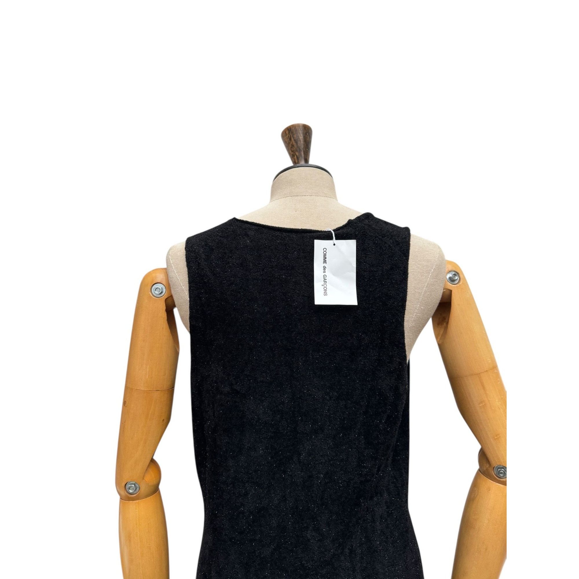 Comme des Garcons Black Velvet Dress Size M / US 6-8 / IT 42-44 - 5 Thumbnail