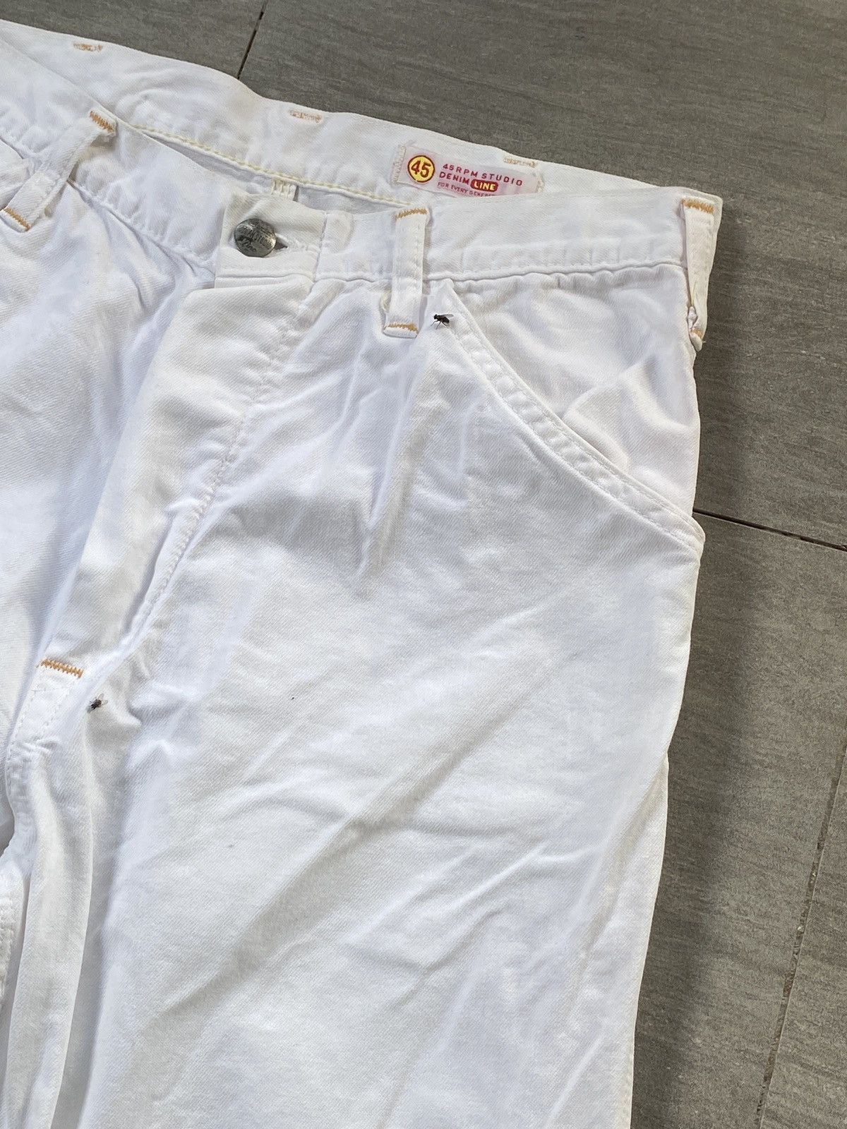 45rpm 🔥OFFER NOW🔥Vintage 45 RPM Studio Denim Line Carpenter Pants Size US 29 - 5 Thumbnail