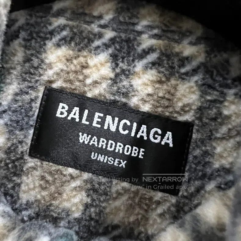 Balenciaga Balenciaga Double Hook Plaid Embroidered Jacket Size US M / EU 48-50 / 2 - 5 Thumbnail
